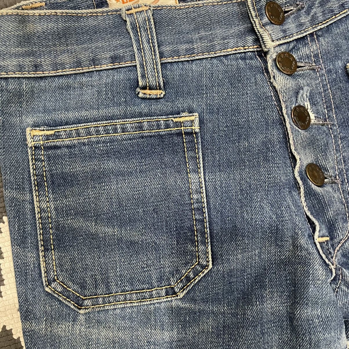 Big John Vintage 80s EL John Big John BootCut Denim Jeans Size 28" / US 6 / IT 42 - 13 Thumbnail