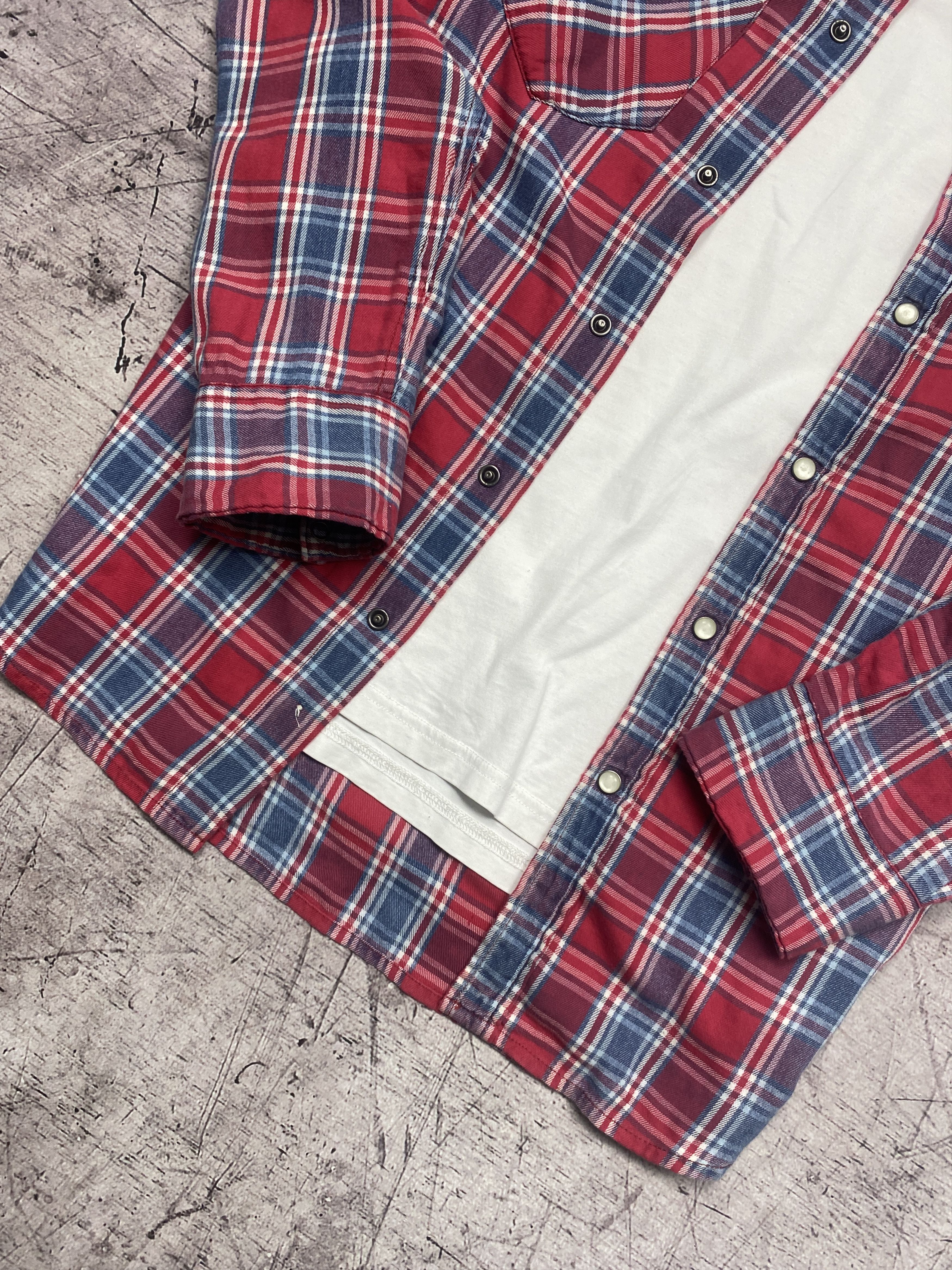 Denim & Supply Ralph Lauren × Flannel × Polo Ralph Lauren Denim And Supply Ralph Lauren Mens Flannel Plaid Shirt Size US S / EU 44-46 / 1 - 3 Thumbnail