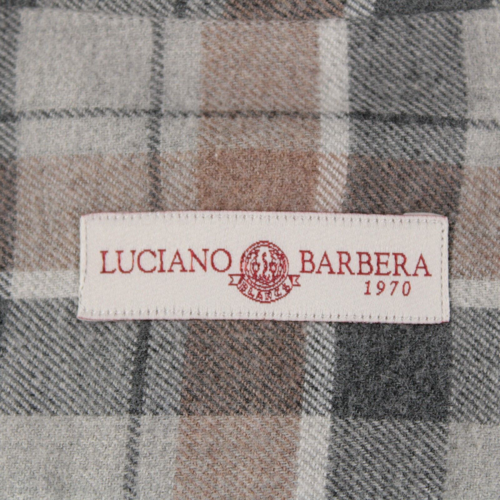 Luciano Barbera Luciano Barbera Overshirt Size M US In Gray Cotton Size US M / EU 48-50 / 2 - 7 Thumbnail