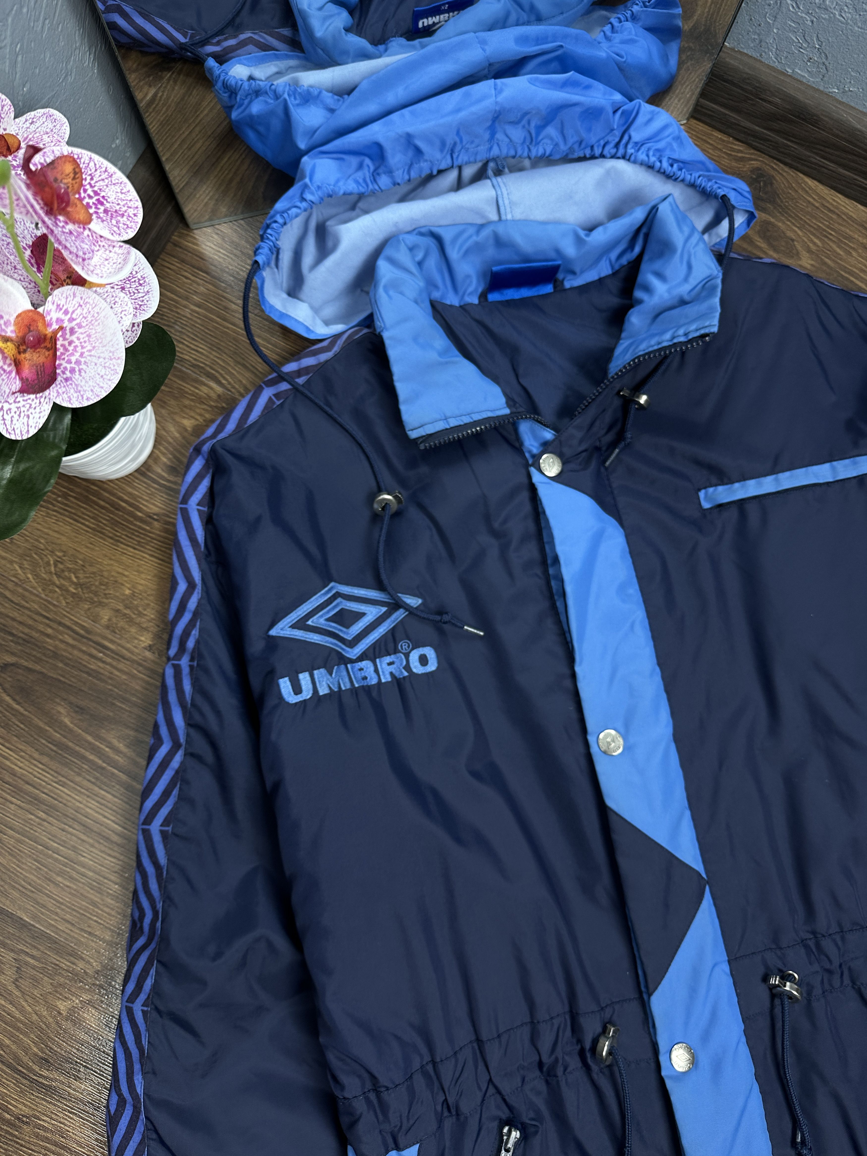 Umbro × Vintage Umbro 90s Vintage Mens Insulated Jacket Size US S / EU 44-46 / 1 - 2 Thumbnail
