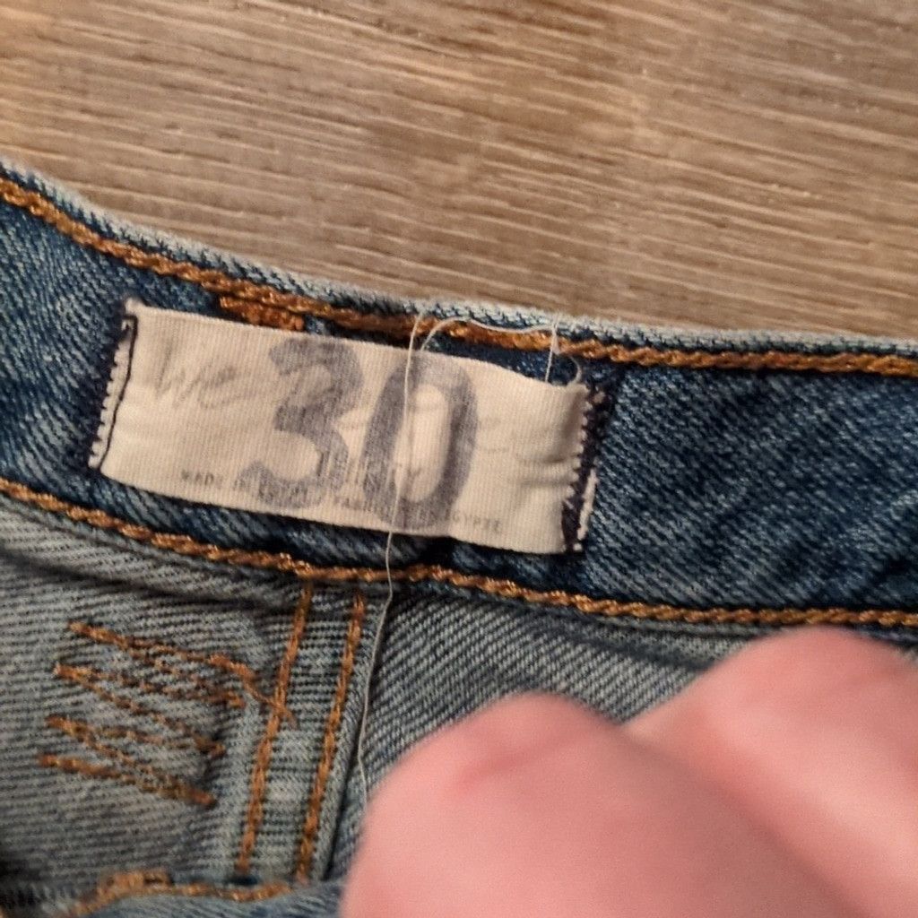 Free People Free People Button Fly Distressed Raw Hem Shorts Size 30 Size 30" / US 8 / IT 44 - 5 Thumbnail
