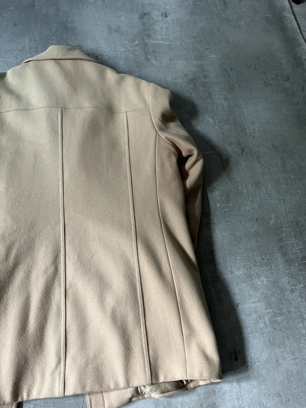 Helmut Lang Vintage Helmut Lang 1997 wool beige coat archival Size US L / EU 52-54 / 3 - 12 Thumbnail