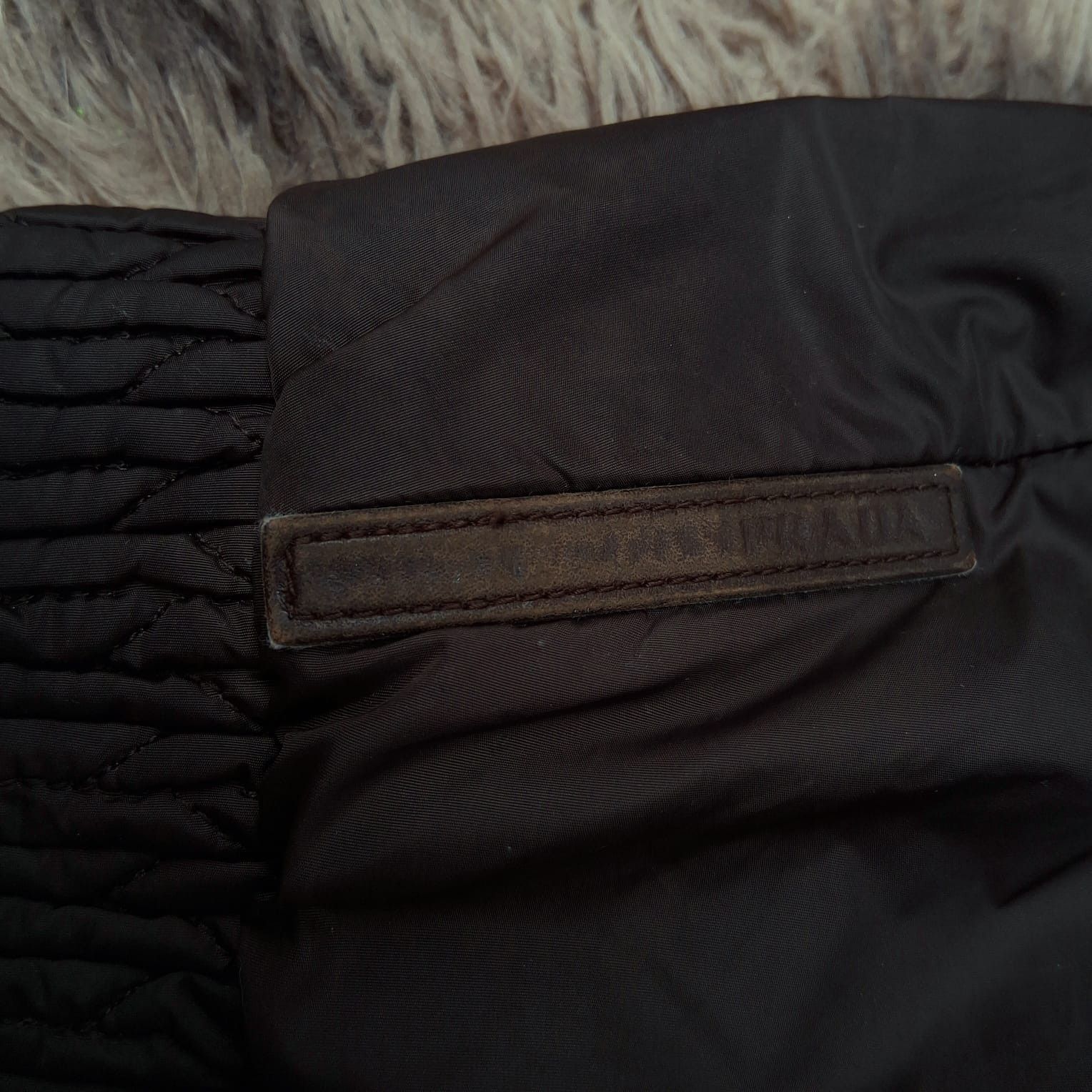 Prada Vintage Prada Sport Nylon Padded Jacket w/ Real Fur Collar Size US M / EU 48-50 / 2 - 13 Thumbnail