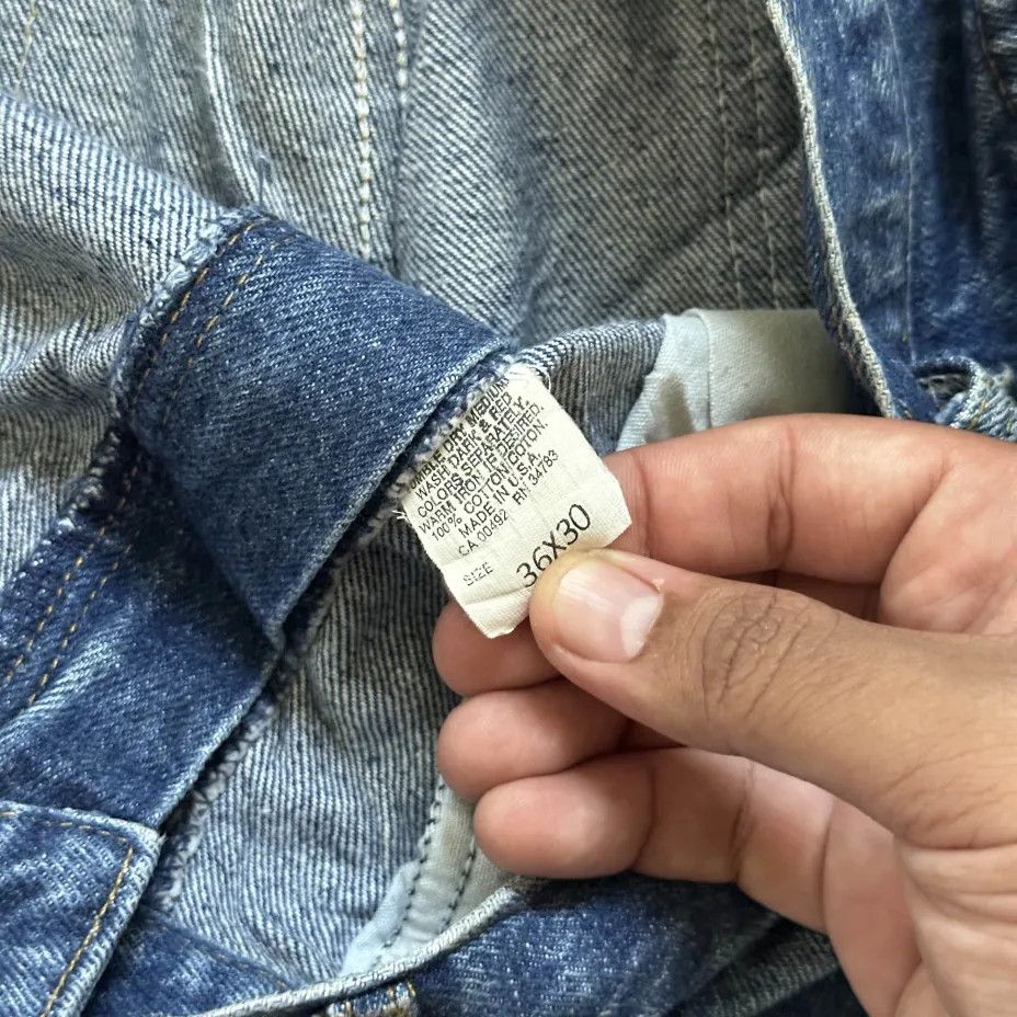 Lee Vintage Lee Denim Jeans Size 34x30 Size US 34 / EU 50 - 7 Thumbnail