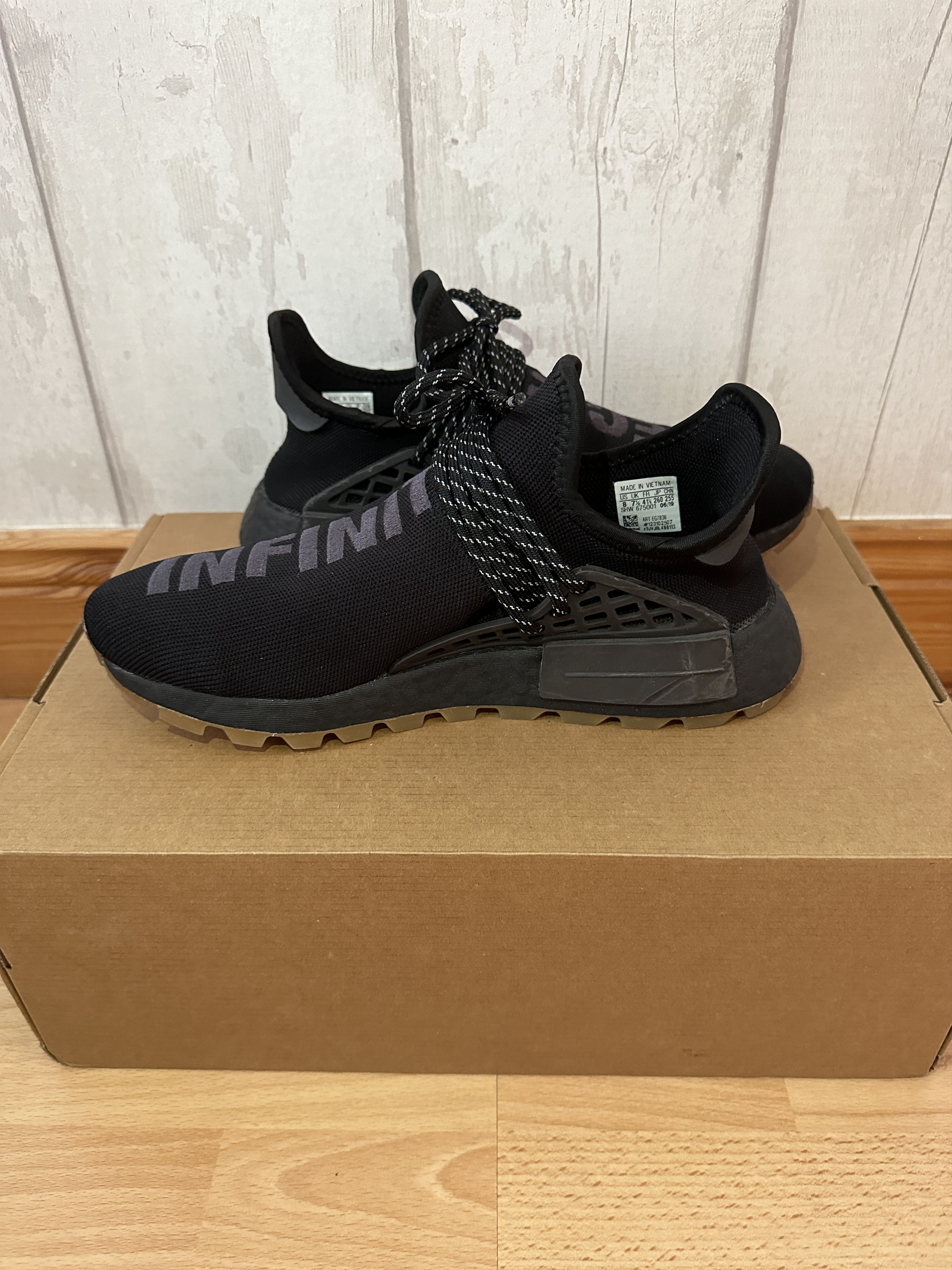 Adidas × Pharrell Pharrell x NMD Human Race Trail PRD Infinite Species 2019 Size US 8 / EU 41 - 6 Thumbnail