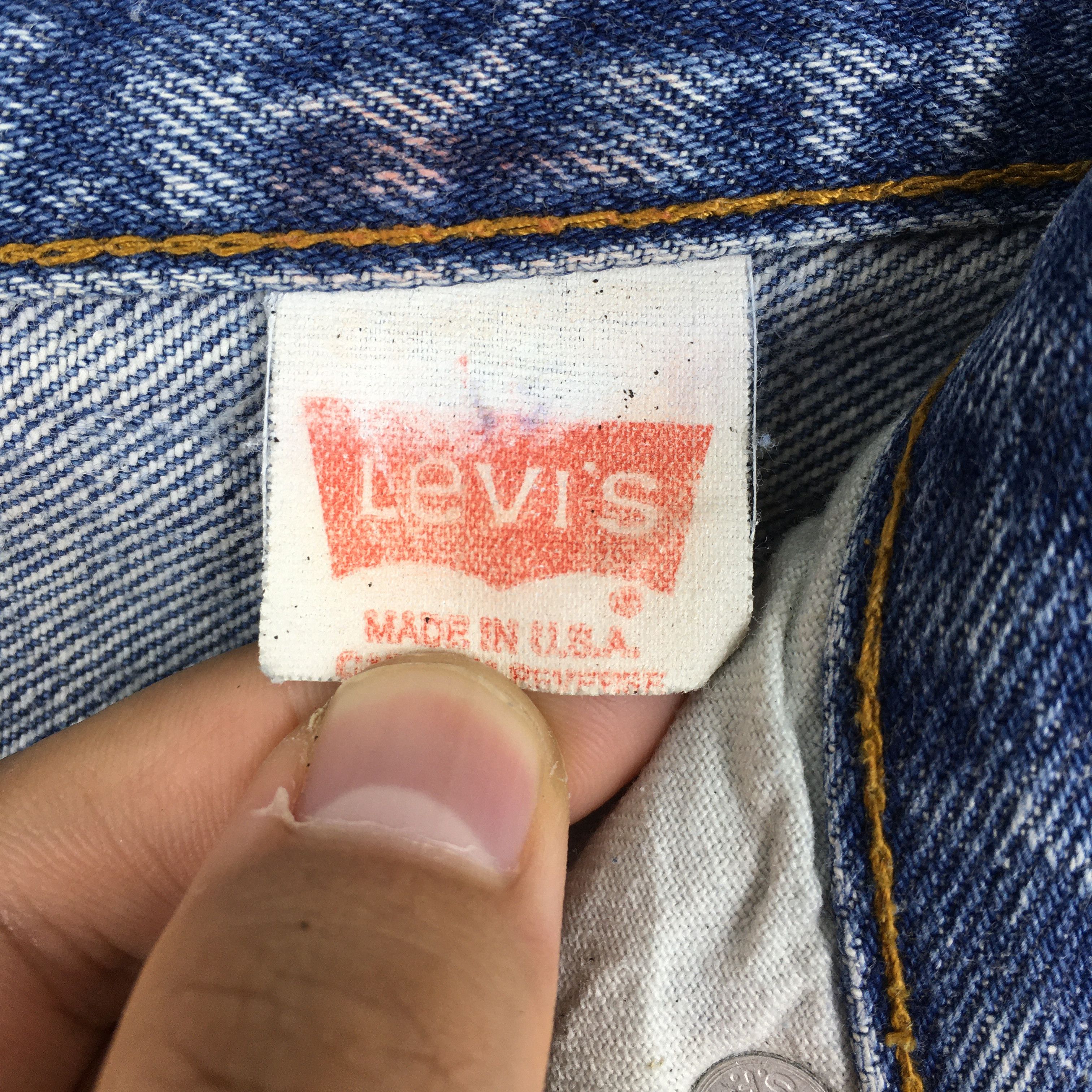 Levi's Size 26x32.5 Vintage 90s Levi's 501 Faded Blue Jeans S1087 Size 26" / US 2 / IT 38 - 8 Thumbnail
