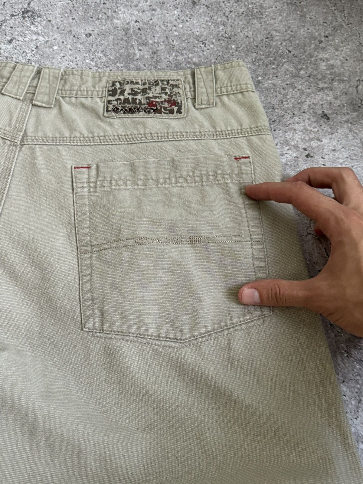 Oakley Vintage Oakley baggy loose fit sand pants Size US 34 / EU 50 - 14 Thumbnail