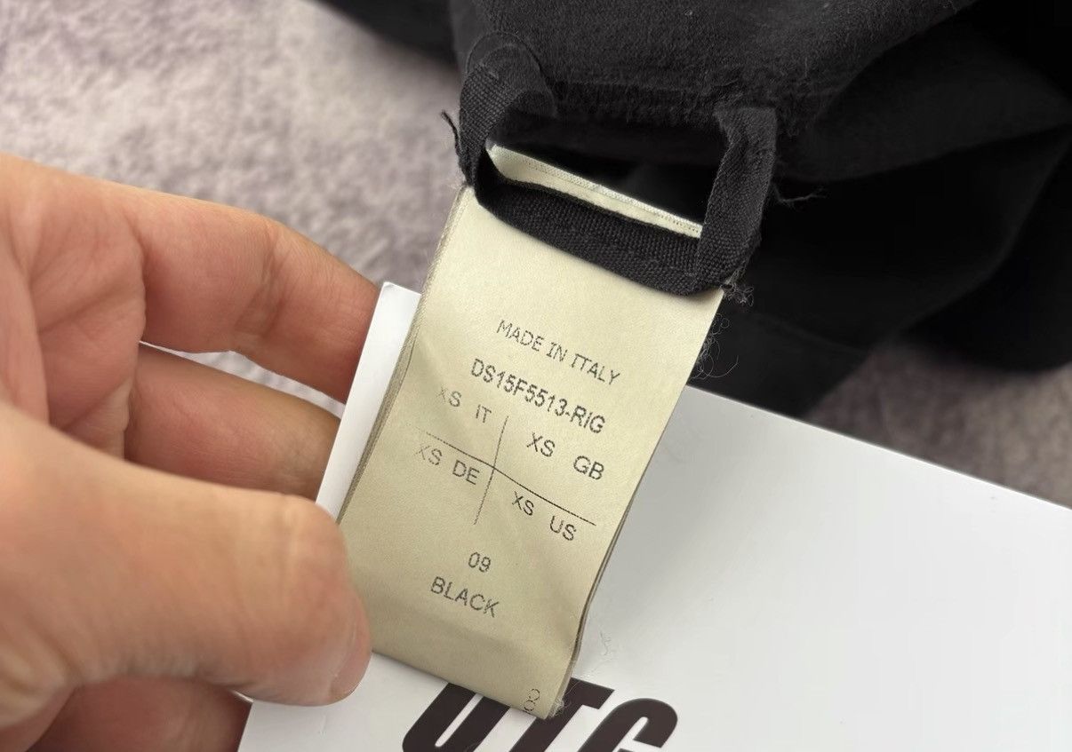 Rick Owens Rick Owens Long Sleeve Sweatshirt with Slit Hem Size US XS / EU 42 / 0 - 6 Thumbnail