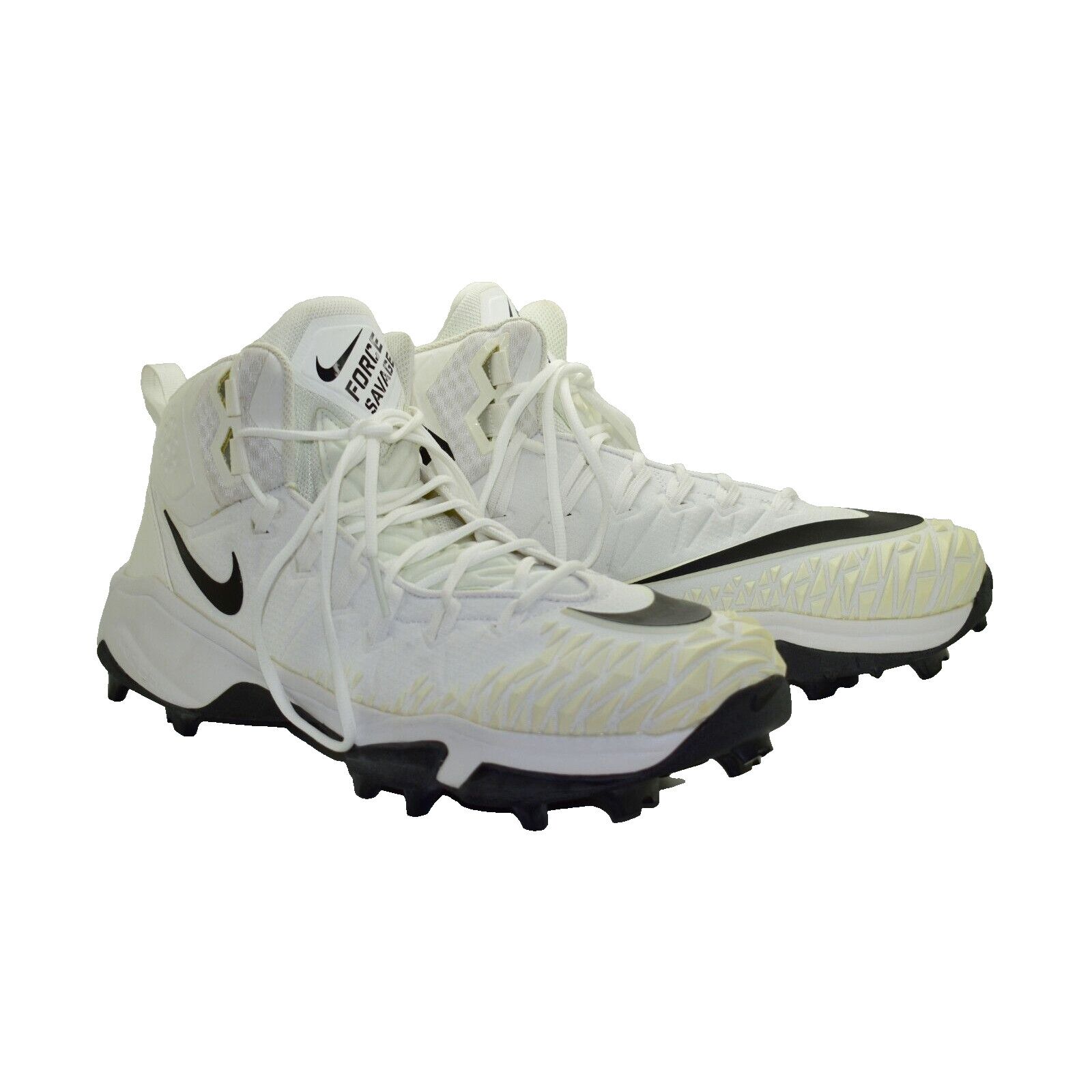 Nike NIKE Force Savage Shark Promo White Cleats 923306 101 Sz 16 Grailed