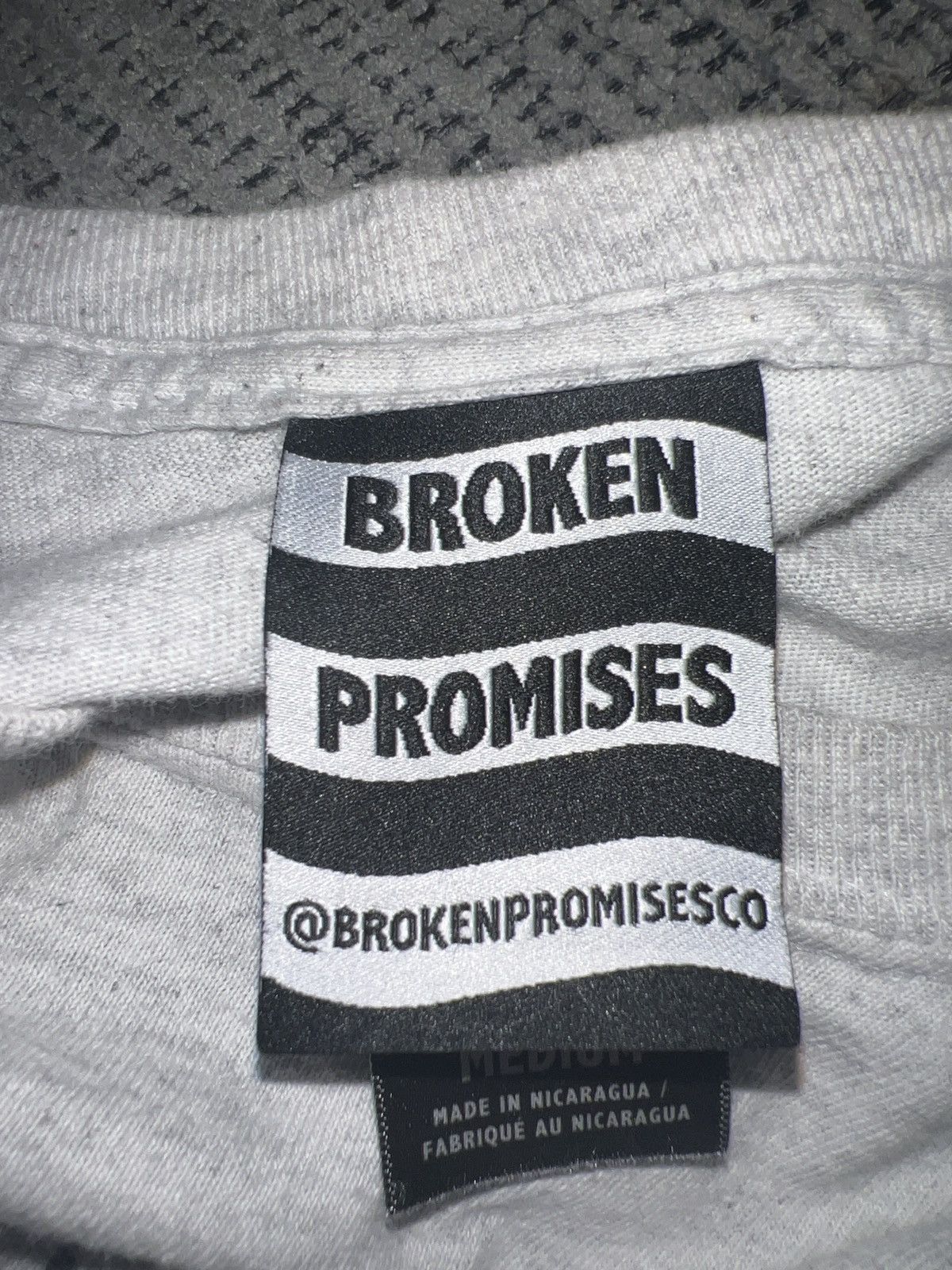 Broken Promises Co. Broken Promises Last Time Was The Last Time LS Tee Size US M / EU 48-50 / 2 - 9 Thumbnail