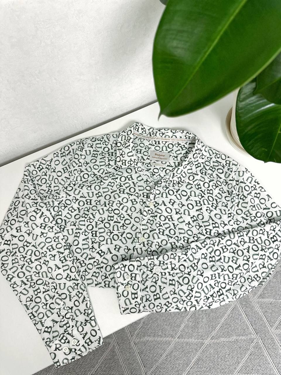 Barbour Barbour x Emma Bridgewater Typography Print Relaxed Shirt Size S / US 4 / IT 40 - 1 Thumbnail