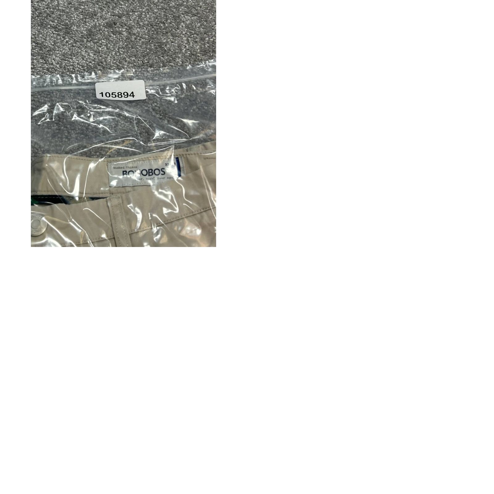 Bonobos Bonobos Chinos Pants Men 32 Beige Cotton Low Rise Flat Front Straight Fit Mens Size US 32 / EU 48 - 9 Thumbnail