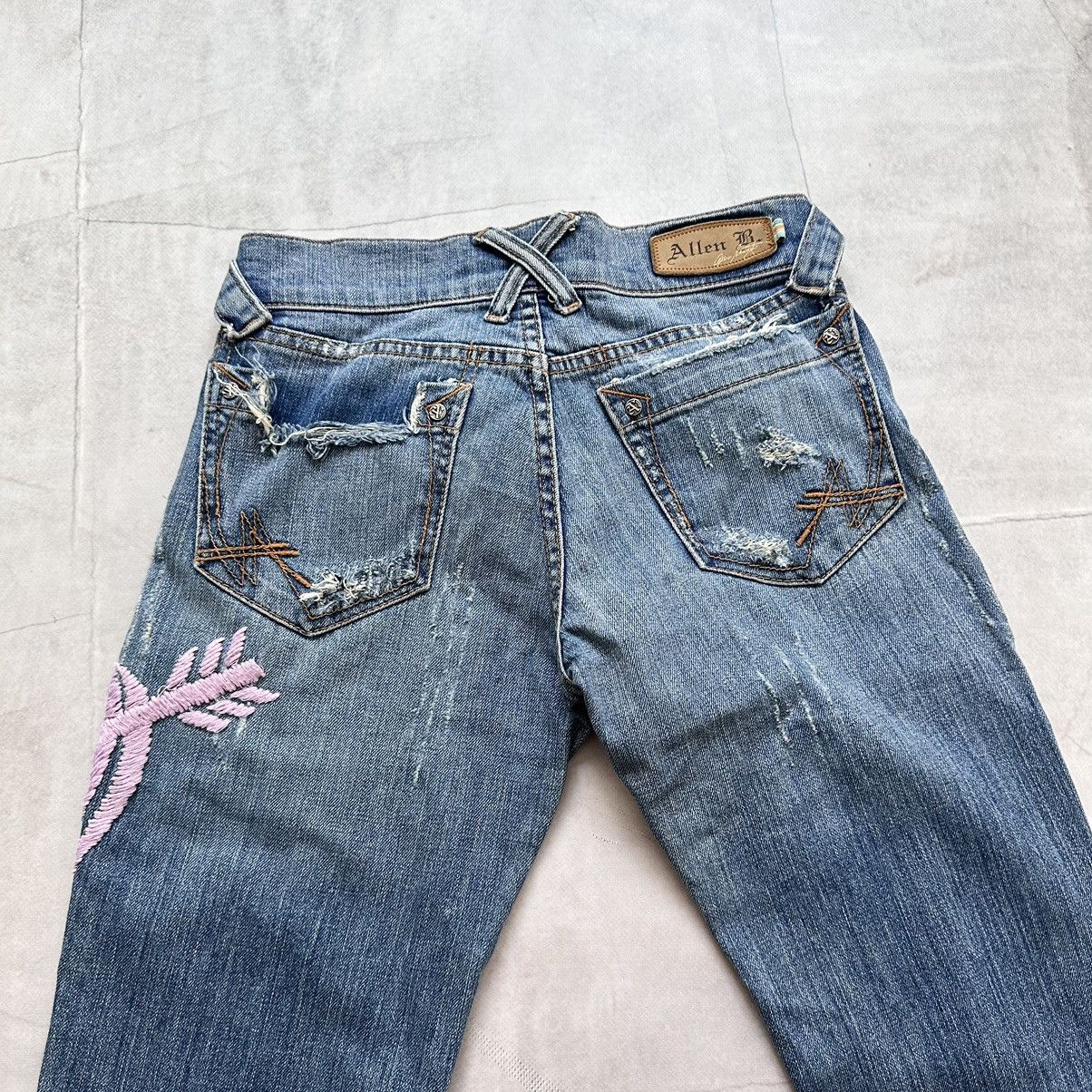 Hysteric Glamour × Undercover Y2K Allen B Hysteric Glamour Style Punk Jeans Ed Hardy Vibe Size 25" / US 0 / IT 36 - 13 Thumbnail