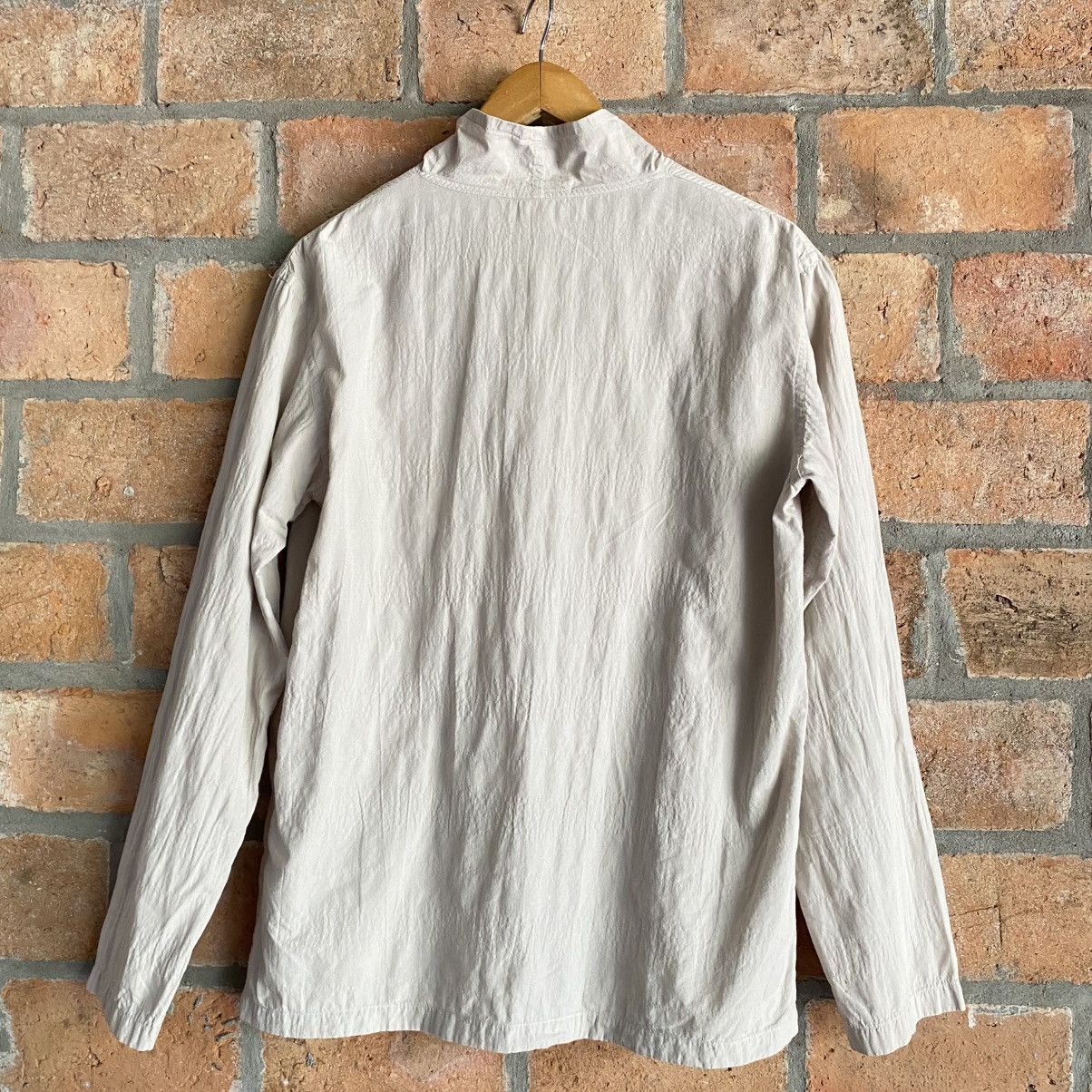 Issey Miyake Plantation Beige Button-Up Shirt with High Neck Size M / US 6-8 / IT 42-44 - 7 Thumbnail