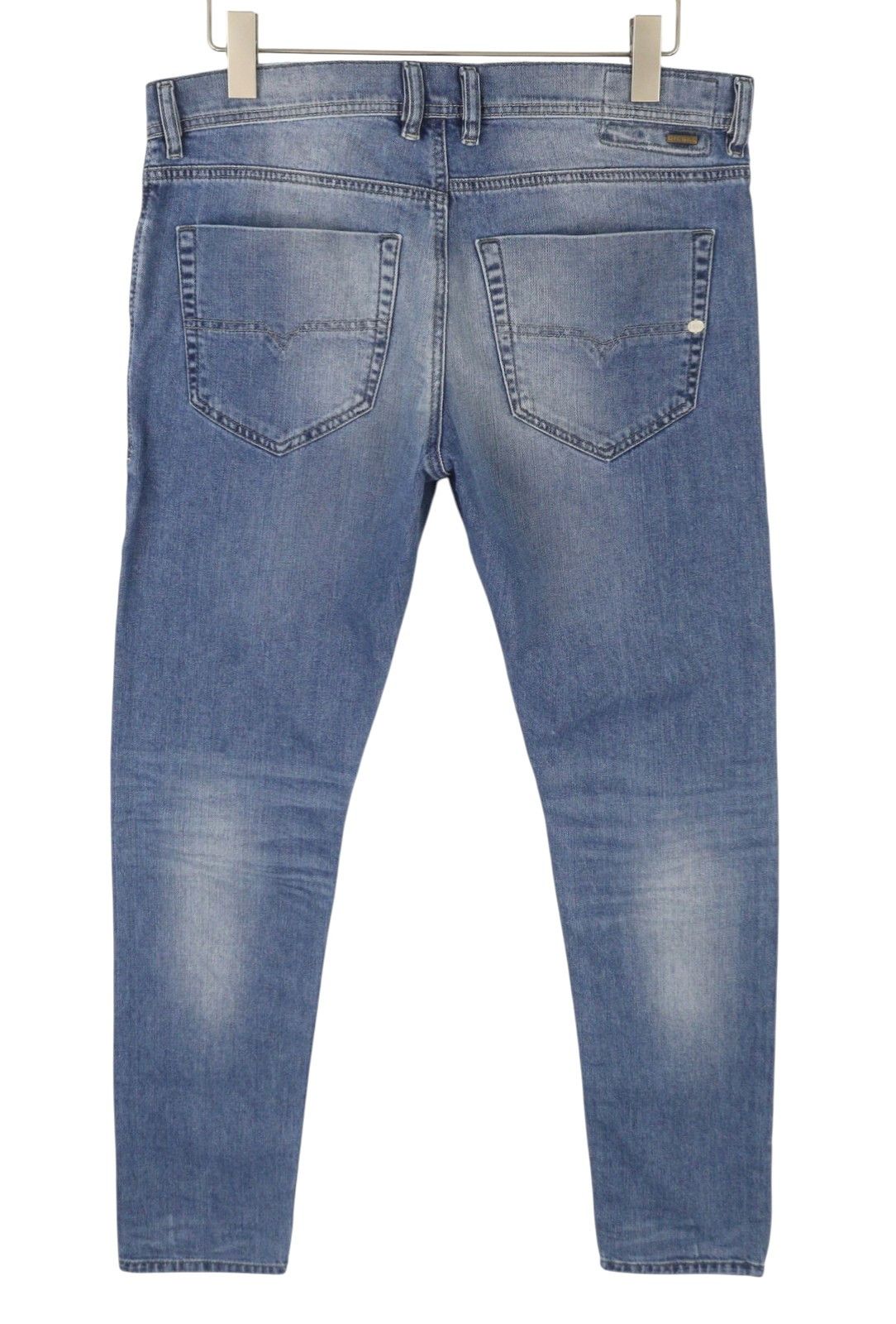Diesel TEPPHAR 0842H W33/L32 Blue Faded Slim Carrot Jeans 89134 Size US 33 - 4 Thumbnail