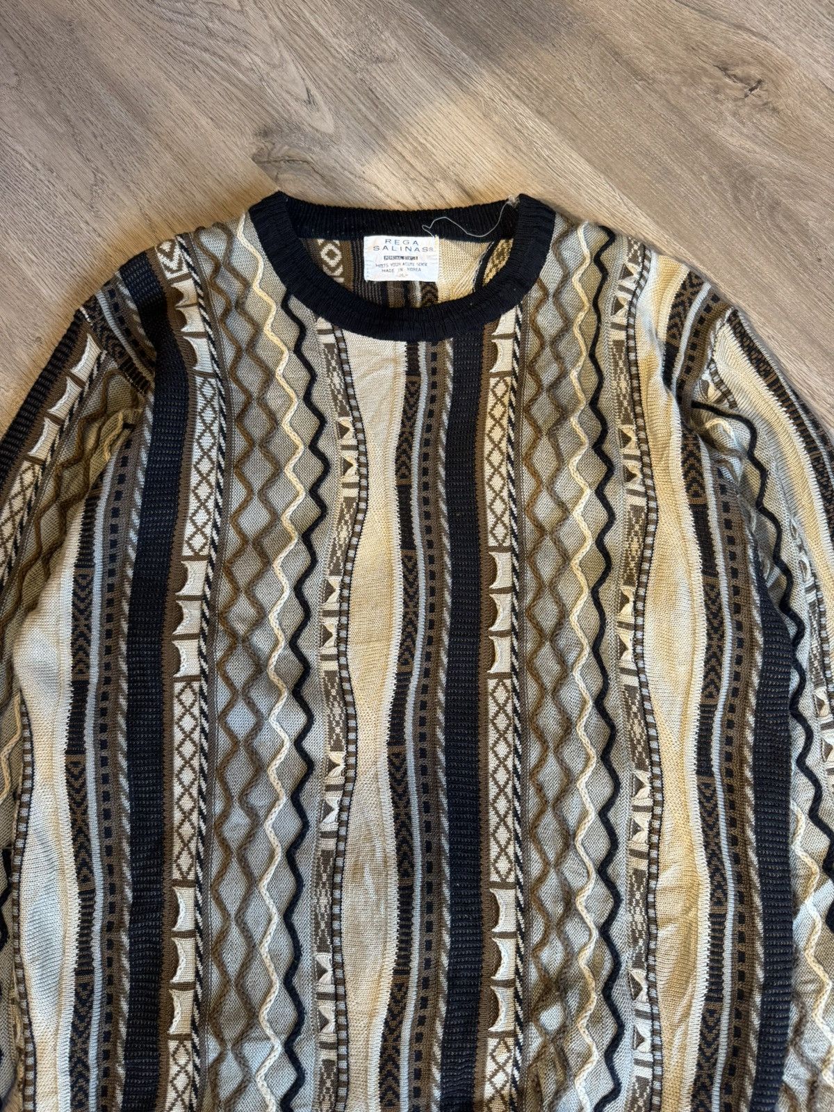 Coogi VINTAGE 3D BY REGA SALINAS KNITWEAR Size US M / EU 48-50 / 2 - 2 Thumbnail