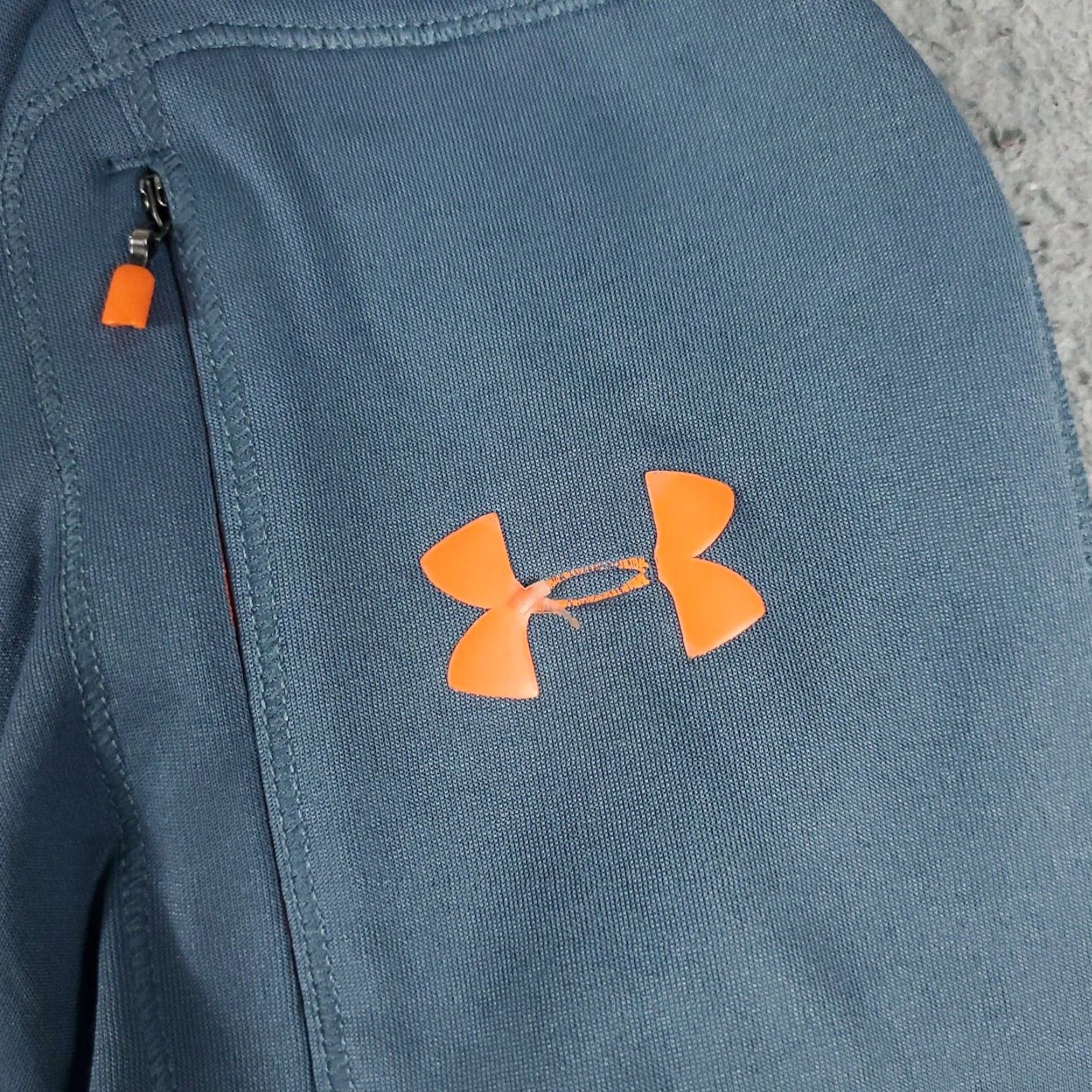 Under Armour Under Armour Pullover Sweater Mens Large Blue 1/4 Zip Knit Sweatshirt Size US L / EU 52-54 / 3 - 5 Thumbnail