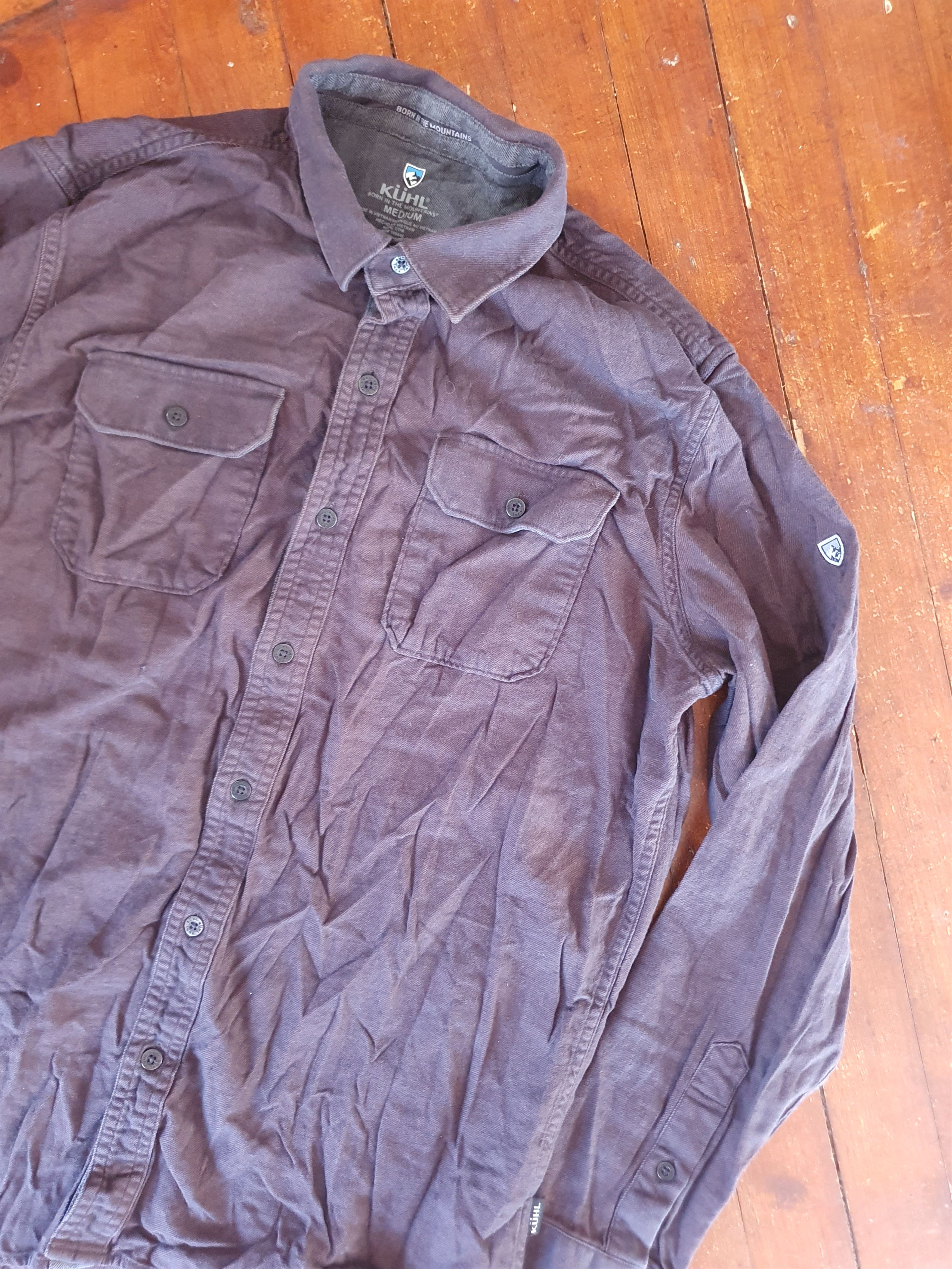 Kuhl Kuhl Long Sleeve Button Up Shirt Hiking Outdoor Work Wear Size US M / EU 48-50 / 2 - 5 Thumbnail