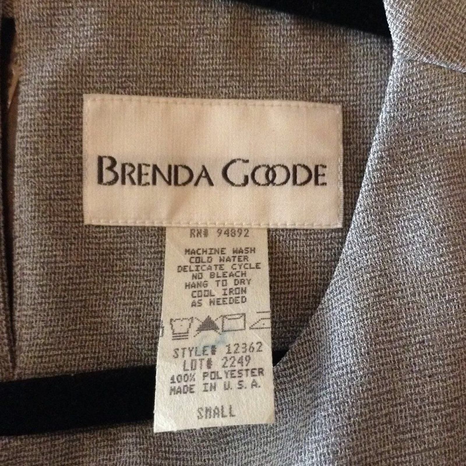 Other Brenda Goode Vintage Blouse S NWT Minimalist Classic Workwea Size S / US 4 / IT 40 - 7 Thumbnail