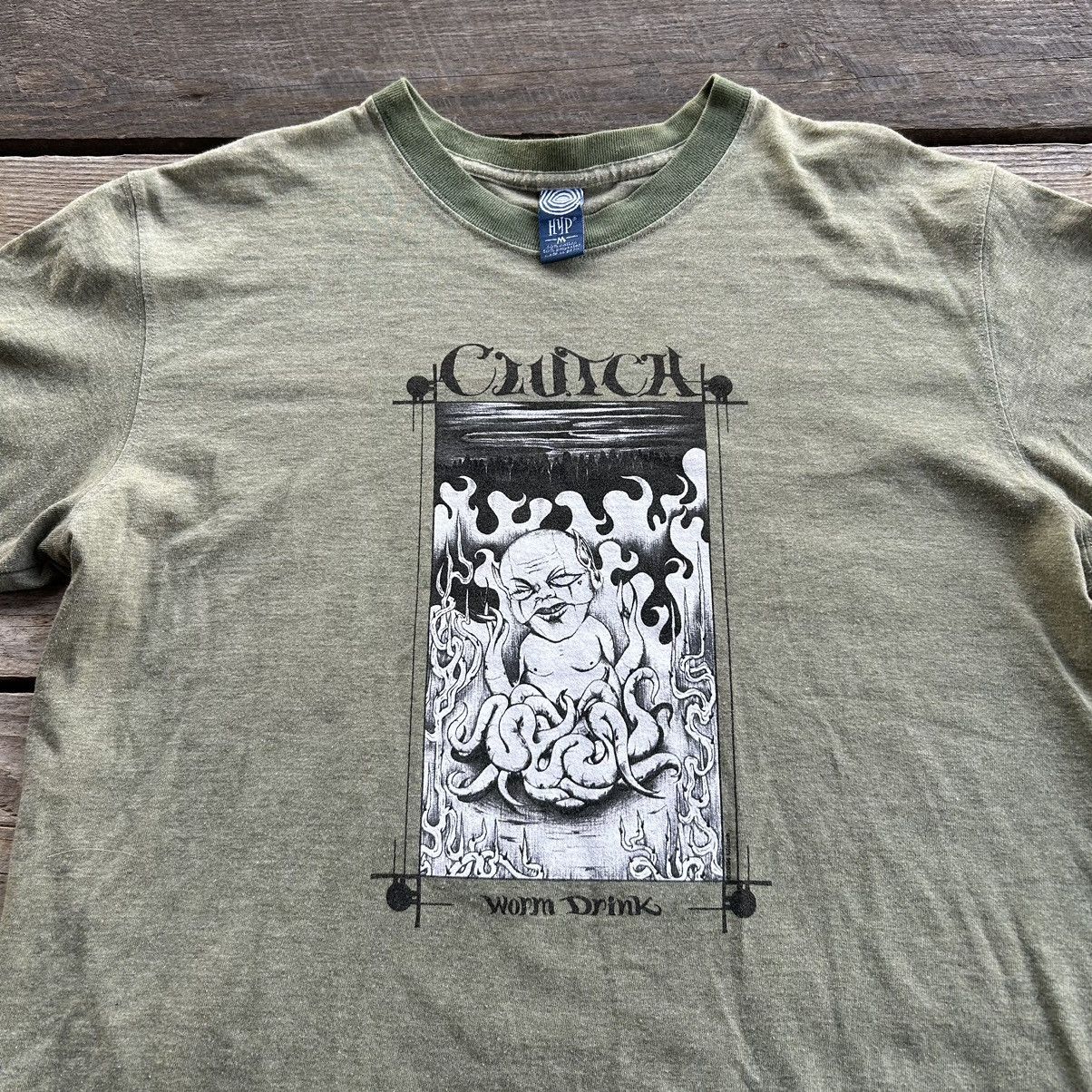 Band Tees Vintage Clutch Band Worm Drink Blast Tyrant Ringer T Shirt Size US M / EU 48-50 / 2 - 5 Thumbnail