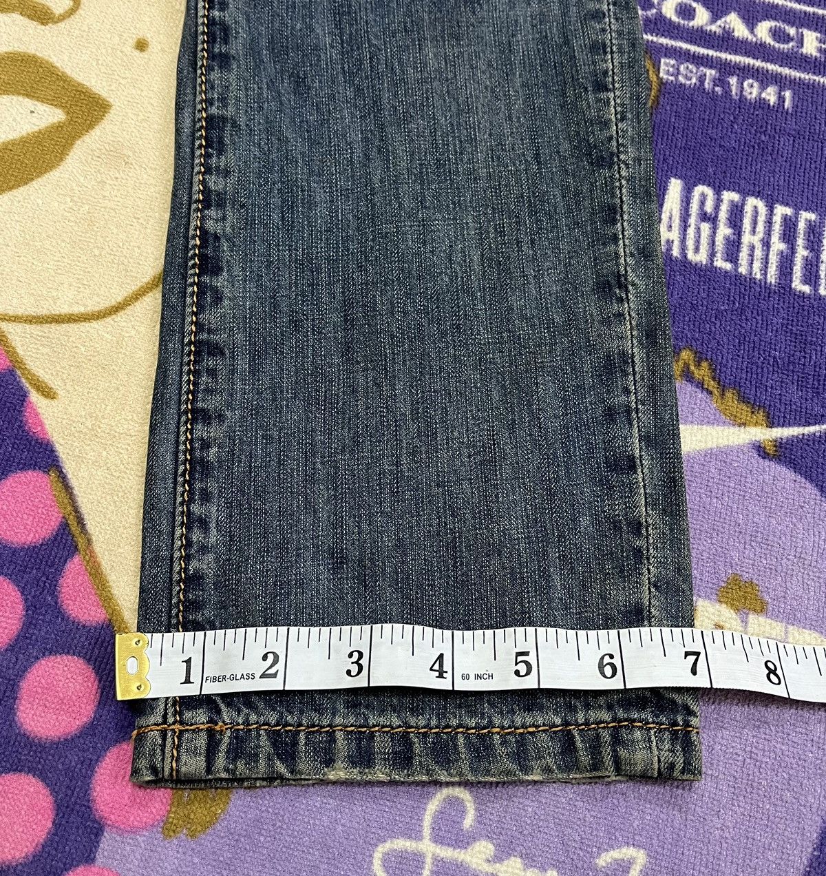 Philipp Plein ROEN x PHILIPP PLEIN Distressed Denim x Skulls Size US 30 / EU 46 - 20 Thumbnail