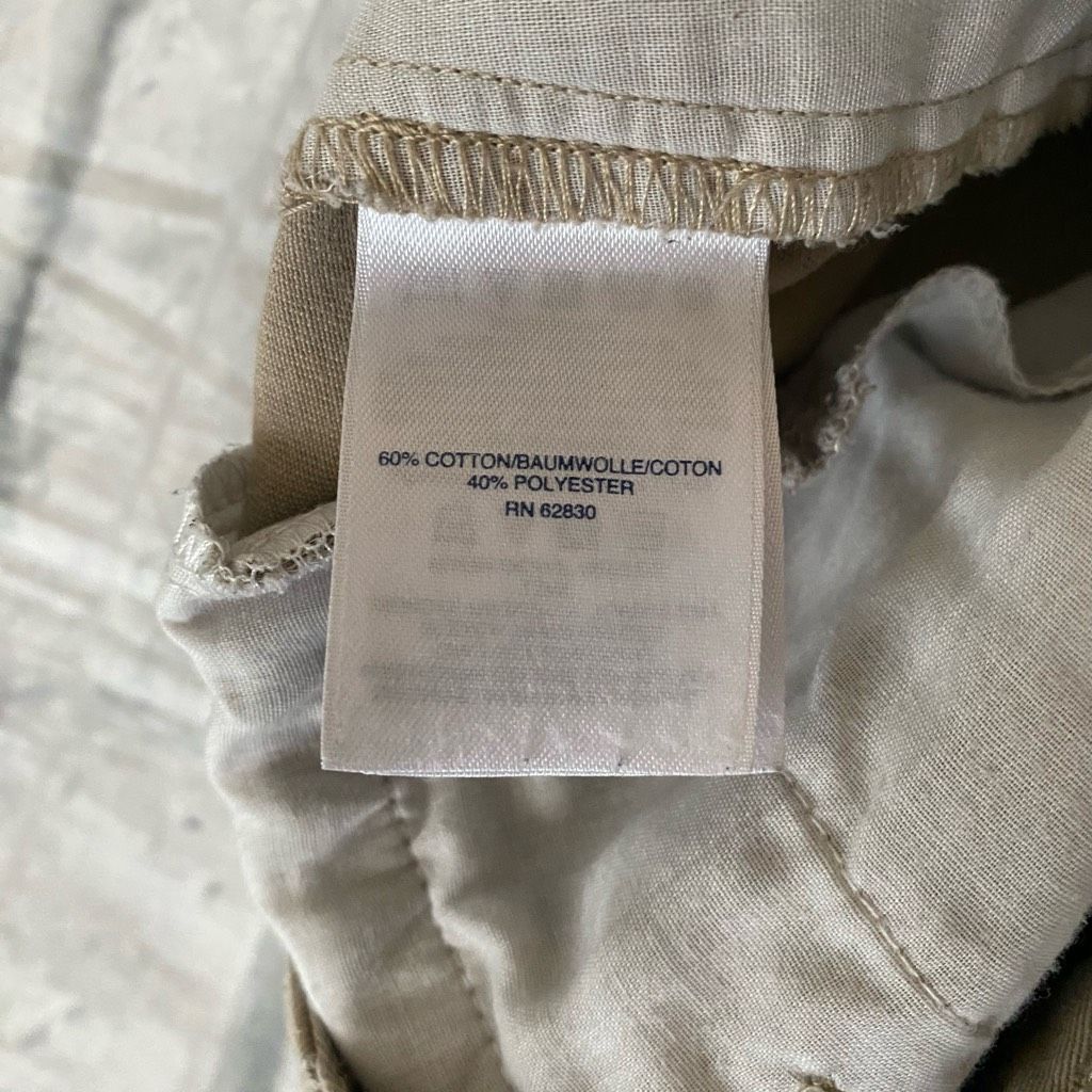 Lands' End Lands End men 30/30 cotton blend flat front tan chinos Size US 30 / EU 46 - 7 Thumbnail