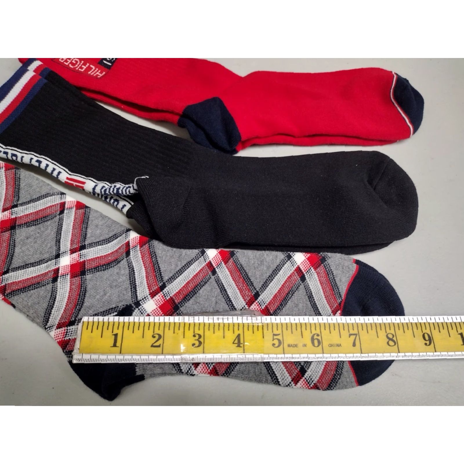 Tommy Hilfiger Tommy Hilfiger Socks Men's Dress Socks Multicolor 8 Pack Mid Calf Logo All Seasons Socks Mens 8 Multicolor Dress Socks Tommy Hilfiger Pack Socks Size ONE SIZE - 5 Thumbnail