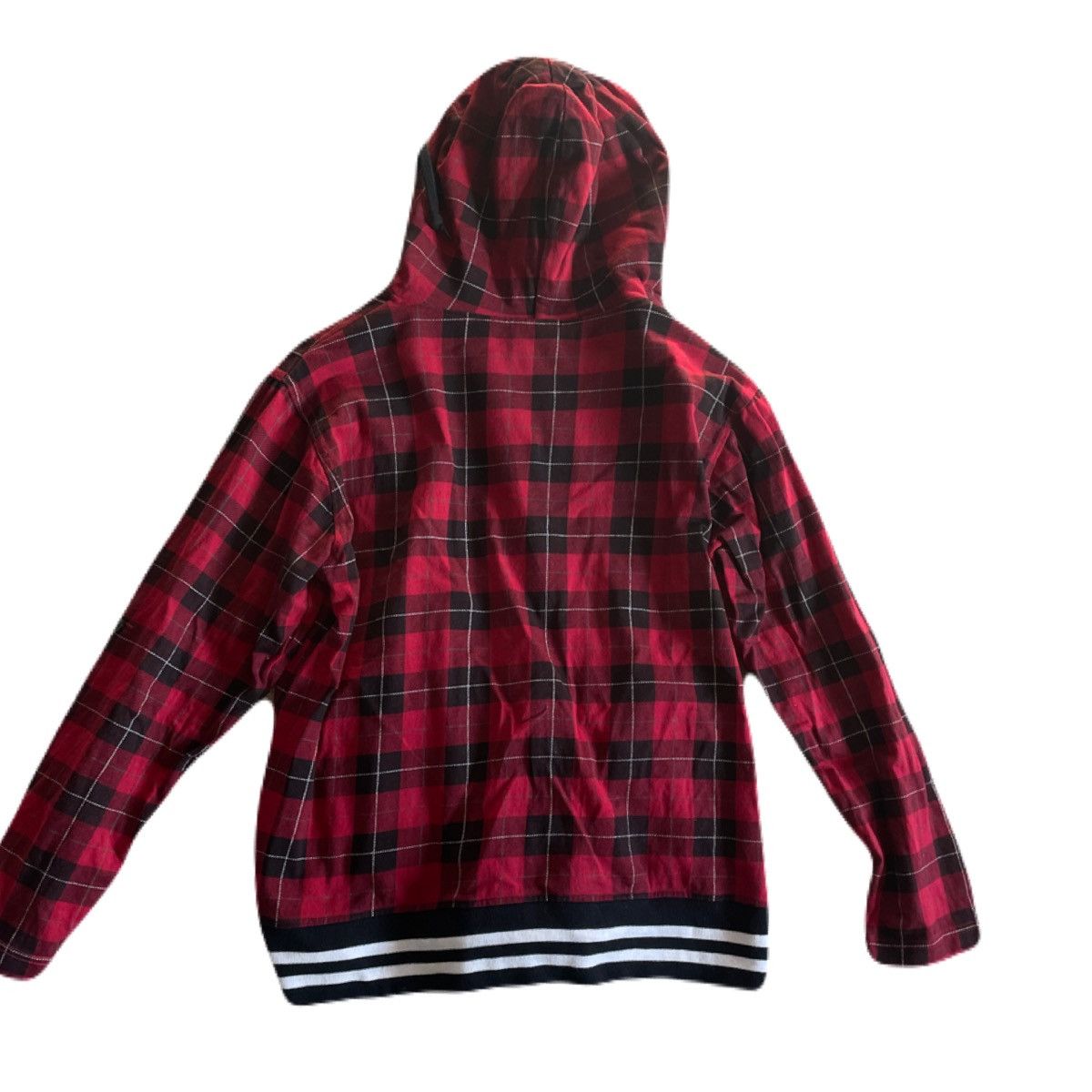 If Six Was Nine 2000s Japanese archive Vkei Plaid Cropped Zip-Up Hoodie Y2K Size US XS / EU 42 / 0 - 4 Thumbnail