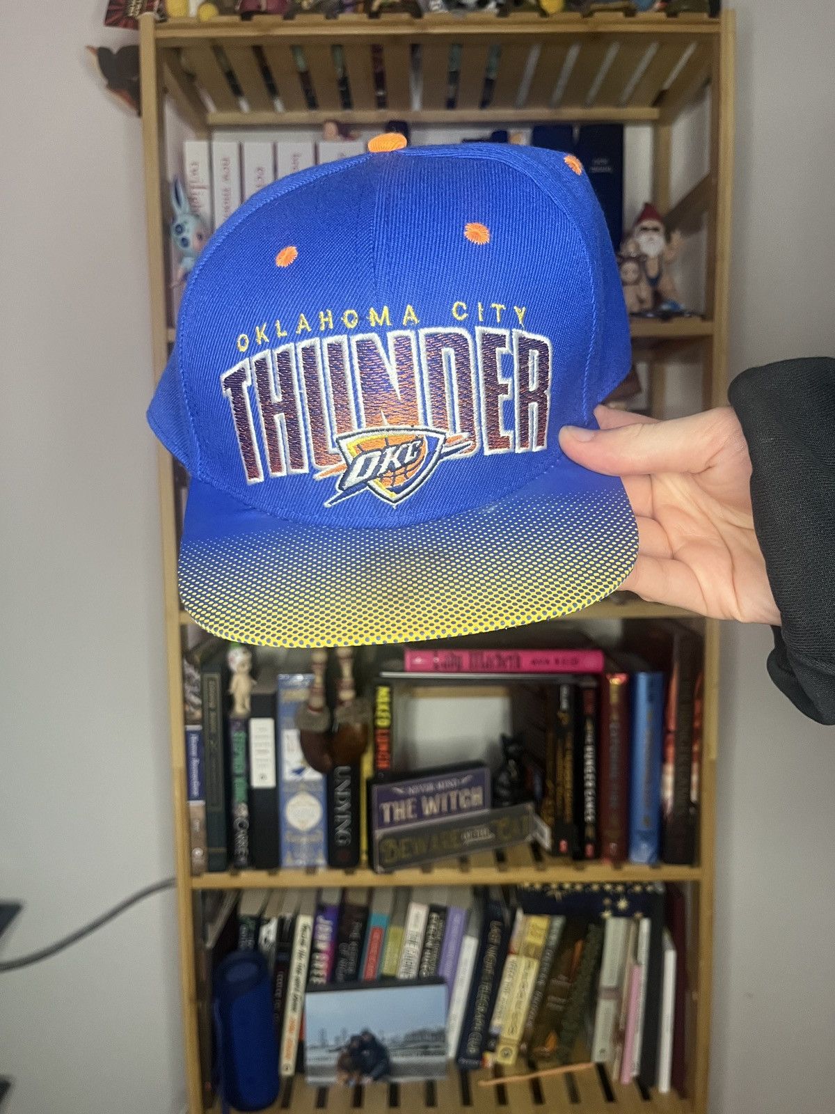 Mitchell & Ness × NBA Mitchell and Ness Oklahoma City Thunder OKC Snapback Wool Size ONE SIZE - 1 Thumbnail