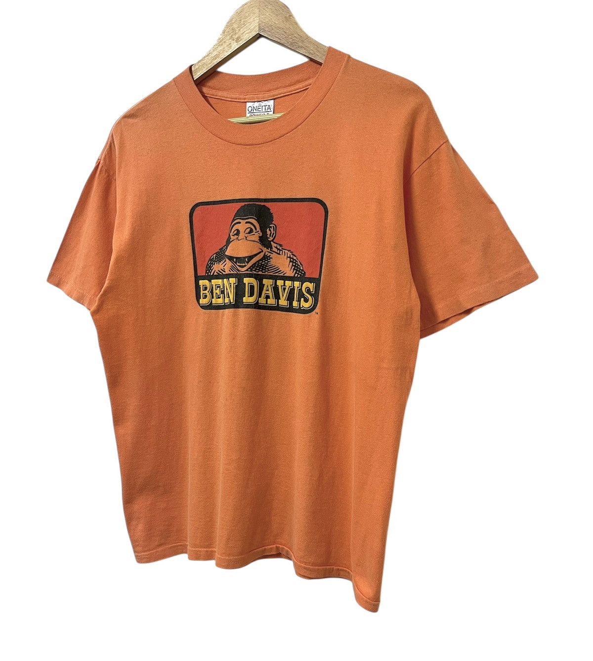 Ben Davis VINTAGE 90s BEN DAVIS OG LOGO ONEITA USA TAG TSHIRT Size US L / EU 52-54 / 3 - 4 Thumbnail