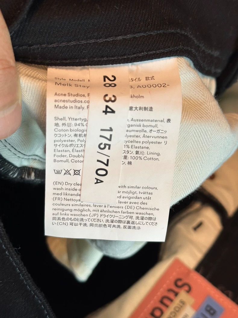 Acne Studios acne studios Black skinny jeans Size US 28 / EU 44 - 6 Thumbnail