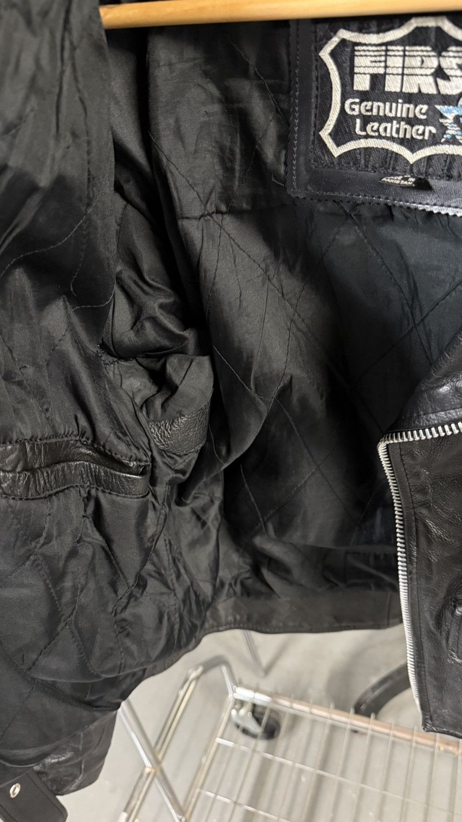 Vintage Men’s Biker jacket Size US L / EU 52-54 / 3 - 4 Thumbnail