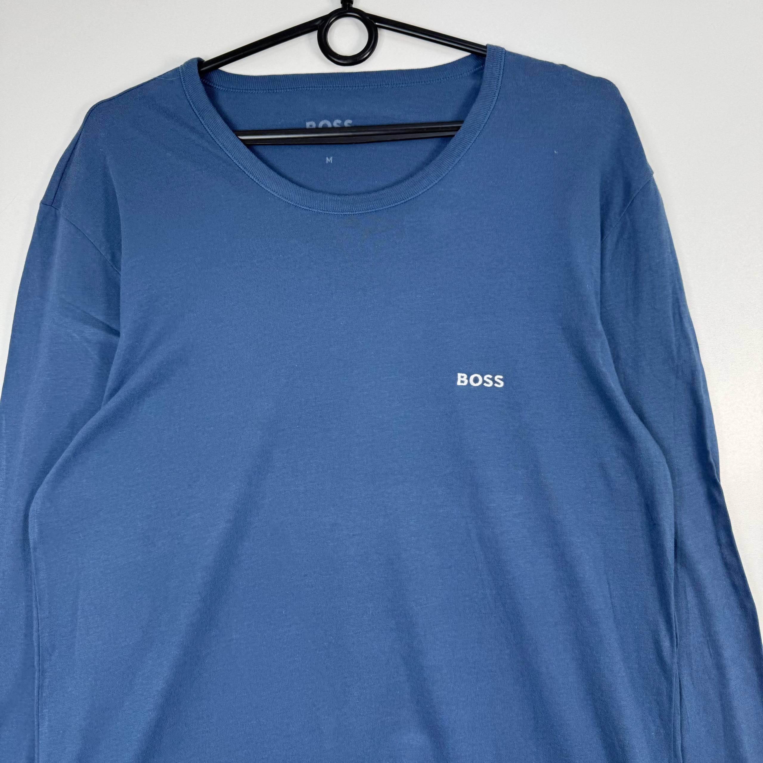 Hugo Boss Boss Long Sleeve T-Shirt Blue Mens Size M Size US M / EU 48-50 / 2 - 2 Thumbnail