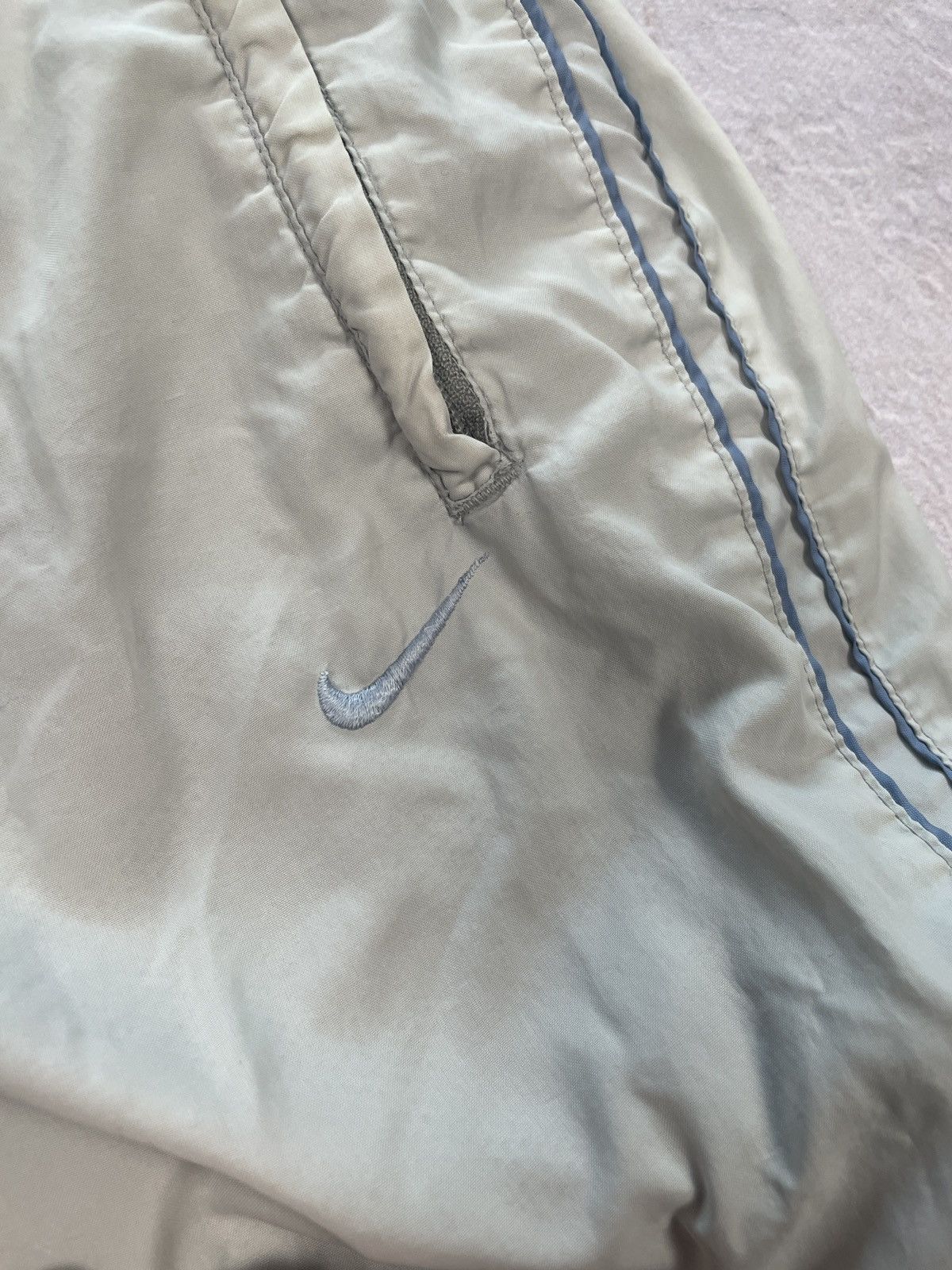 Nike × Vintage Nike Vintage Nylon Sweatpants Swoosh 90s Size US 36 / EU 52 - 6 Thumbnail