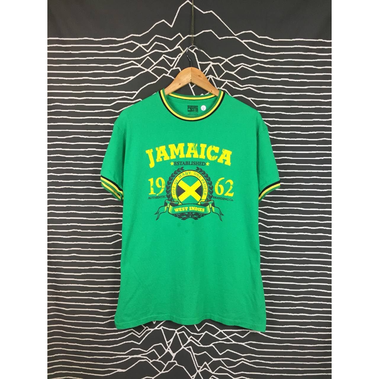 Vintage Sun Island Authentic West Indies Jamaica 1962 Ringer Tee Size US L / EU 52-54 / 3 - 2 Thumbnail