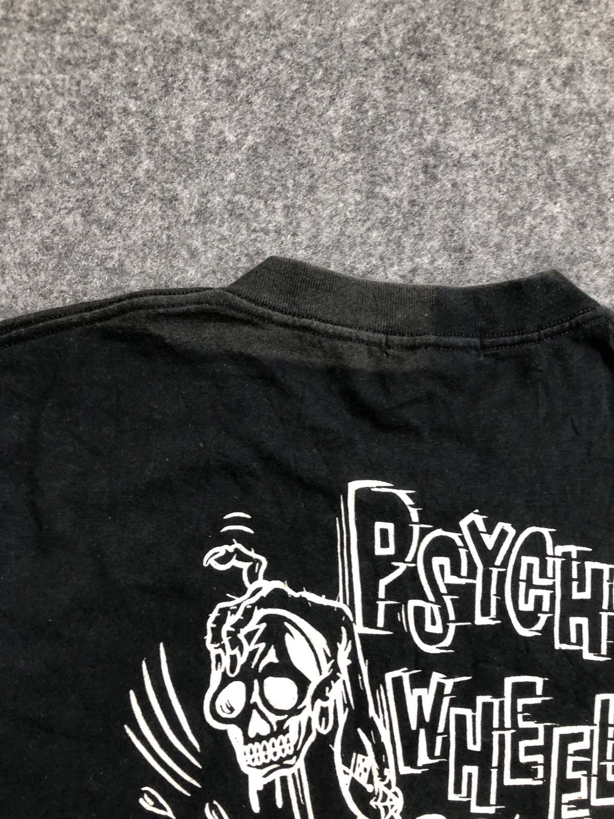 Vintage Vintage Psycho Wheels Rod & Kustom T-Shirt Size US L / EU 52-54 / 3 - 3 Thumbnail