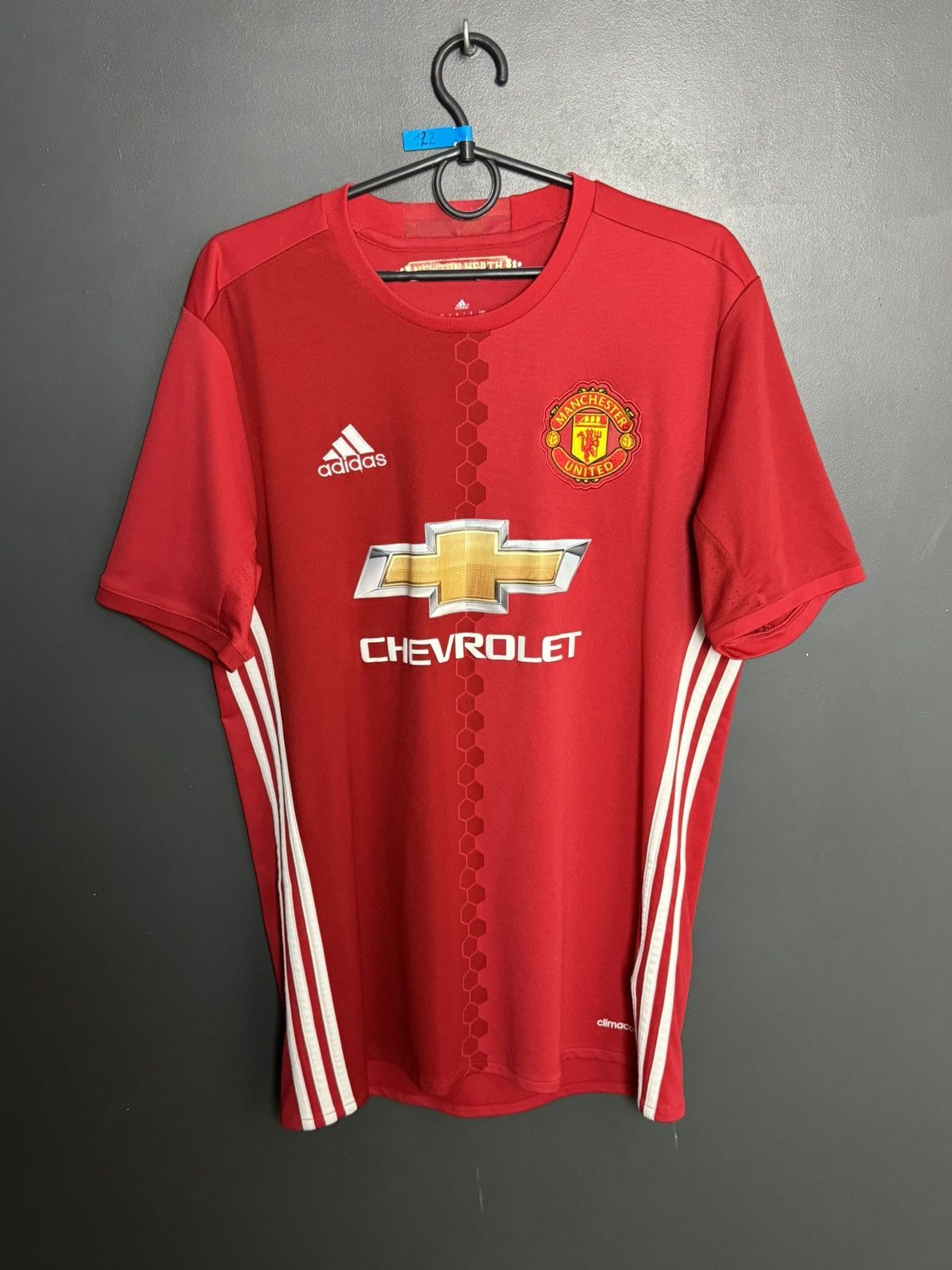 Adidas Manchester United 16/17 Home Football Jersey T-Shirt Size US M / EU 48-50 / 2 - 1 Thumbnail