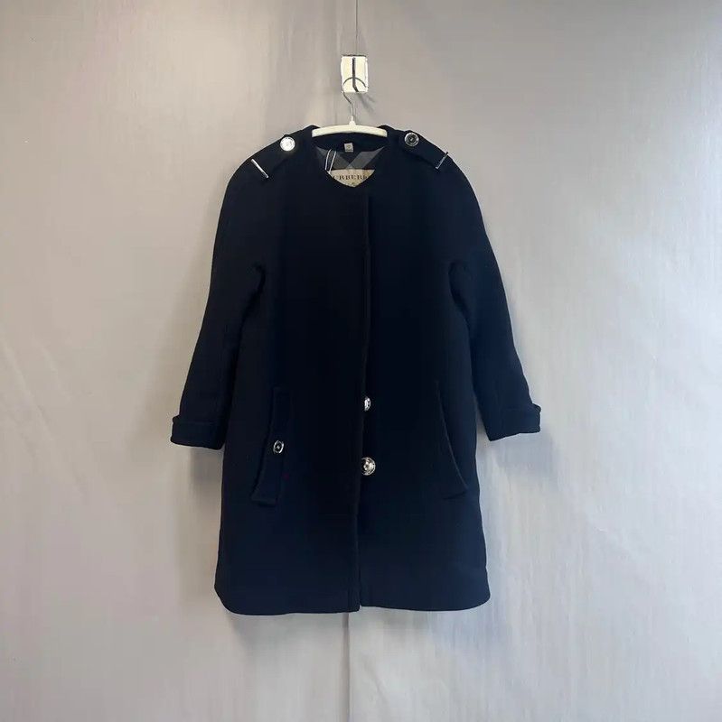Burberry Burberry Women's Black Wool Coat M Size Size M / US 6-8 / IT 42-44 - 1 Thumbnail