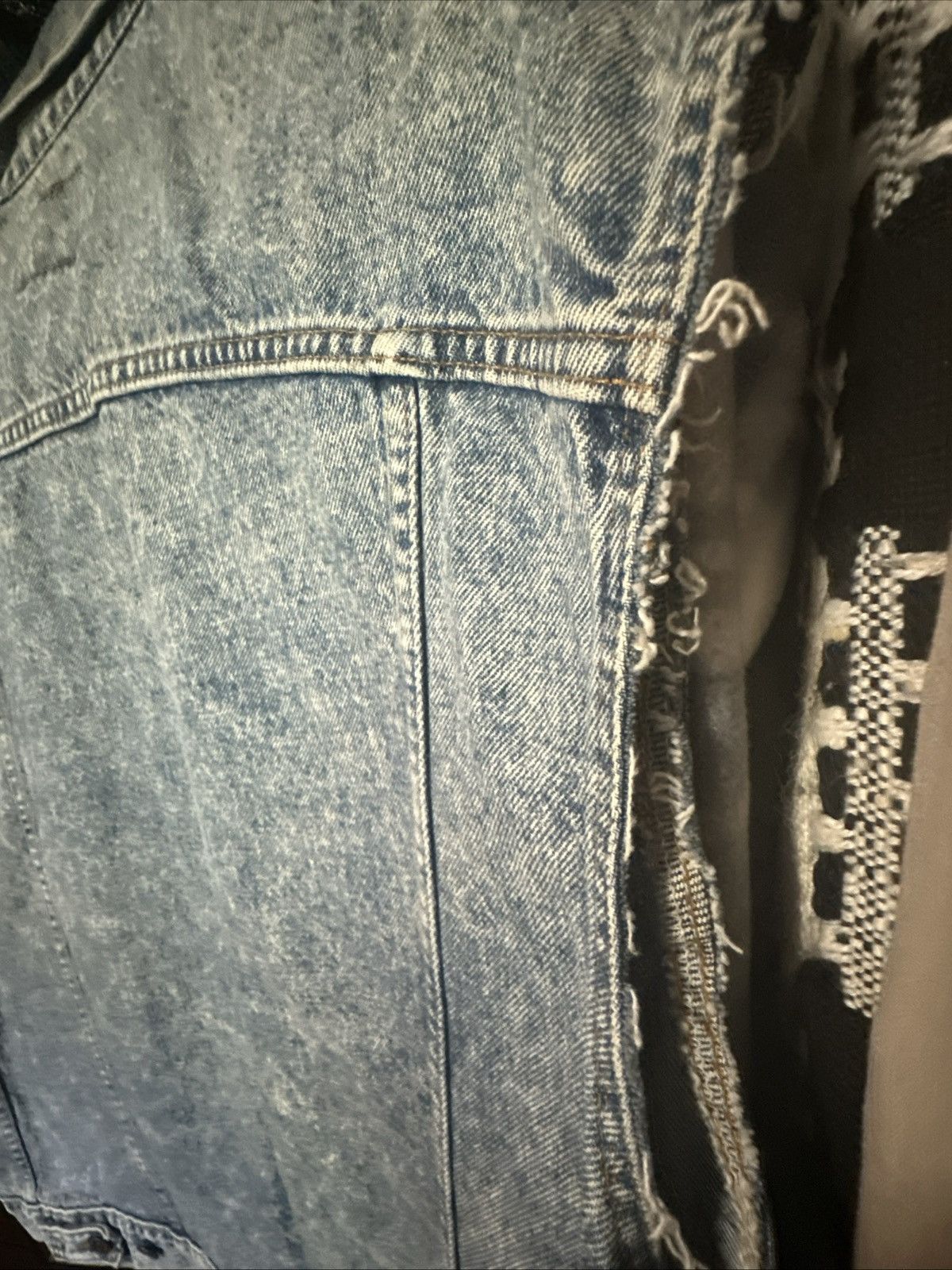 Levi's Vintage Clothing Mens levis vintage cut sleeve biker style button down vest Size US XL / EU 56 / 4 - 5 Thumbnail