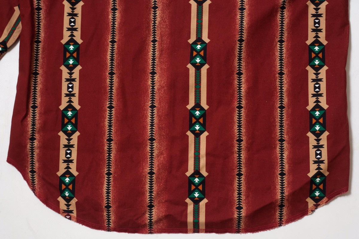Wrangler Wranlger Pearl Snap Vintage Aztec Shirt Size US M / EU 48-50 / 2 - 11 Thumbnail