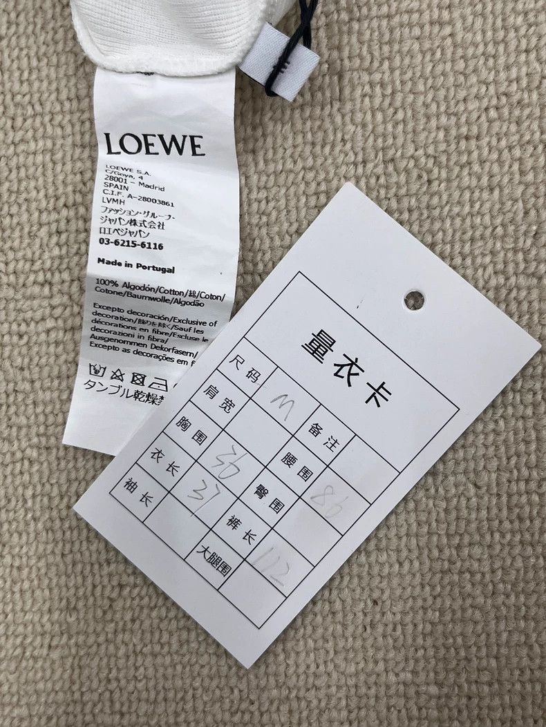 Loewe LOEWE Logo printed short sleeve cut short jacket Size M / US 6-8 / IT 42-44 - 4 Thumbnail