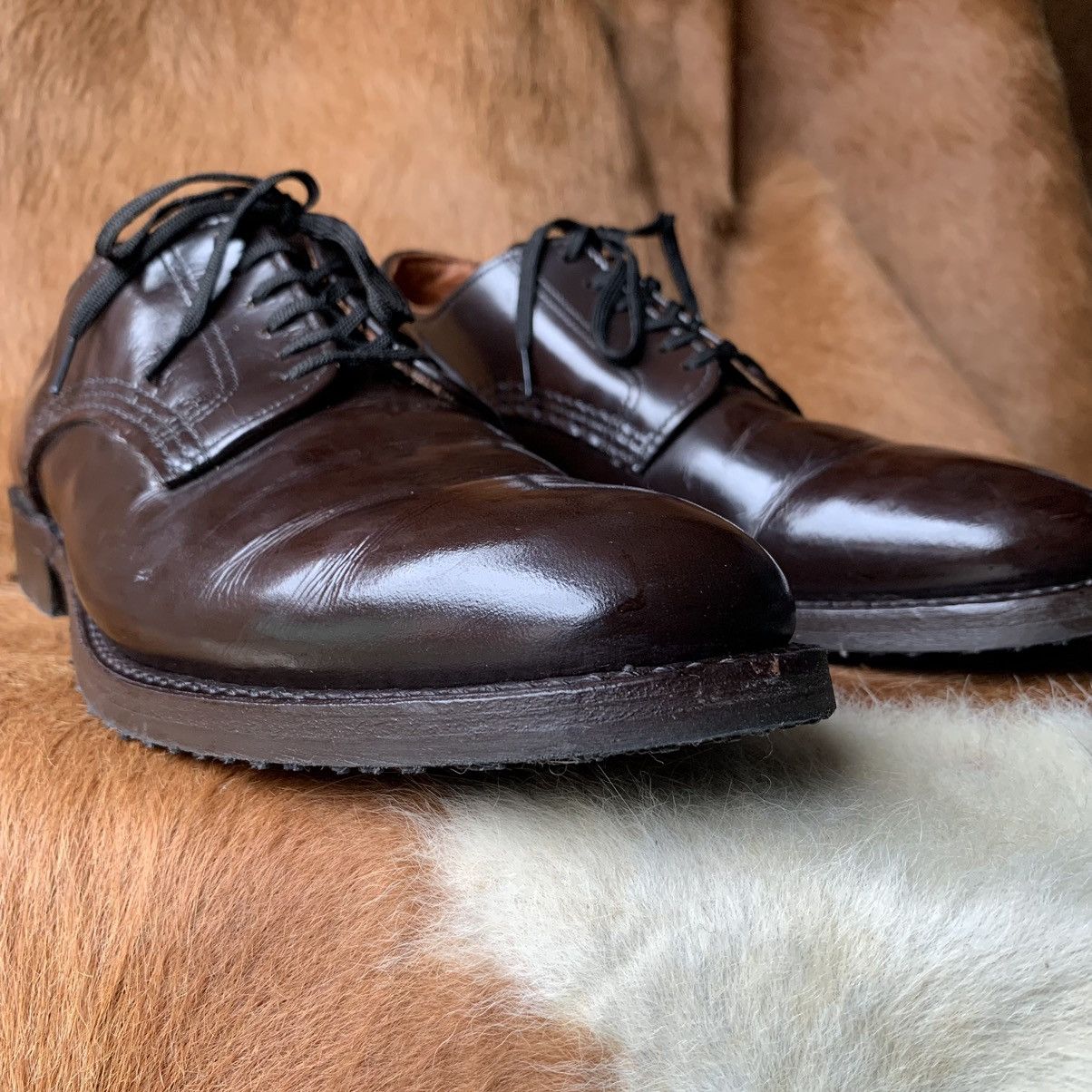 Leather × Red Wing × Vintage Red wing Mill-1 Blucher 9086 Size US 8.5 / EU 41-42 - 9 Thumbnail