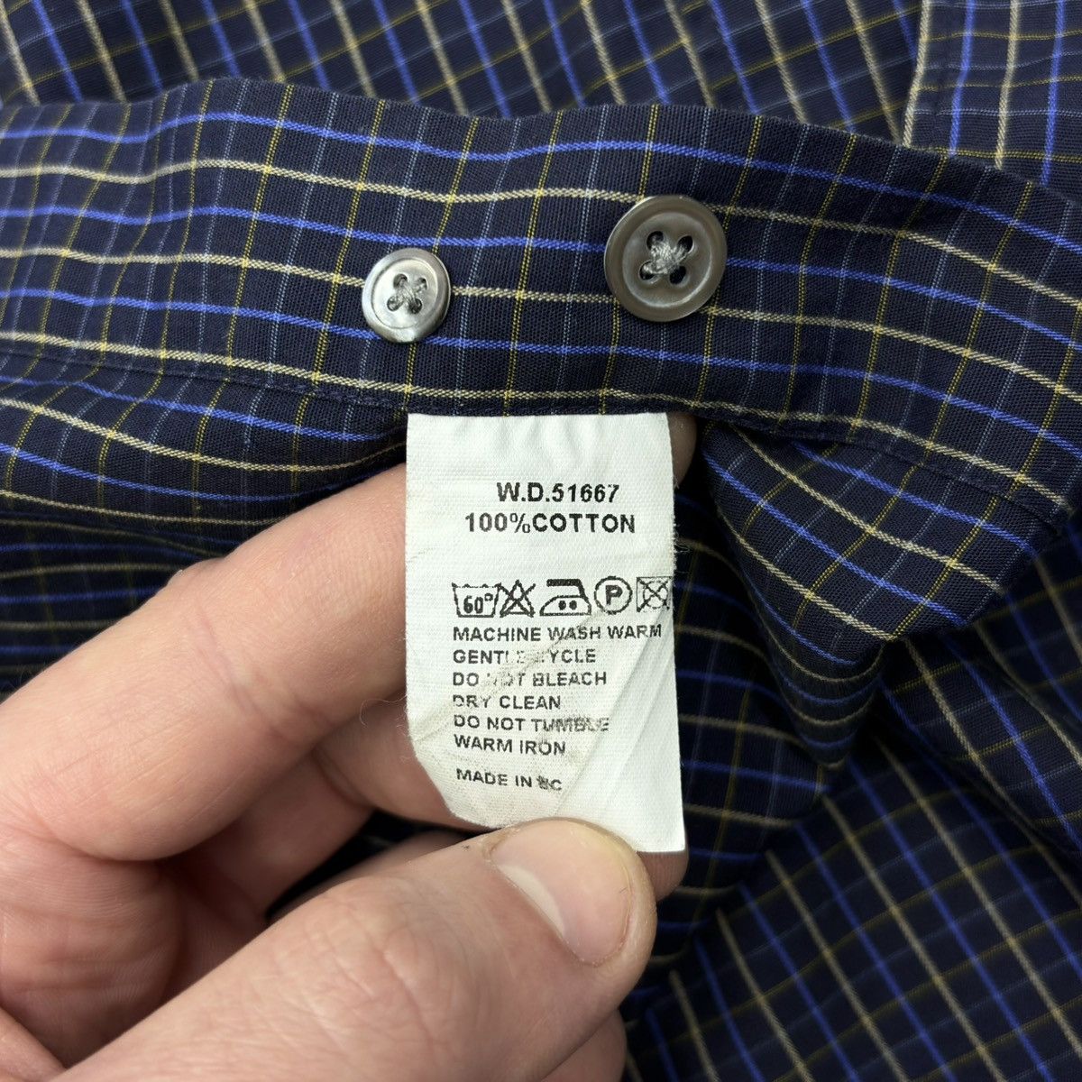 Saint Laurent Paris Saint Laurent Jeans Shirt Button Up Size US L / EU 52-54 / 3 - 11 Thumbnail