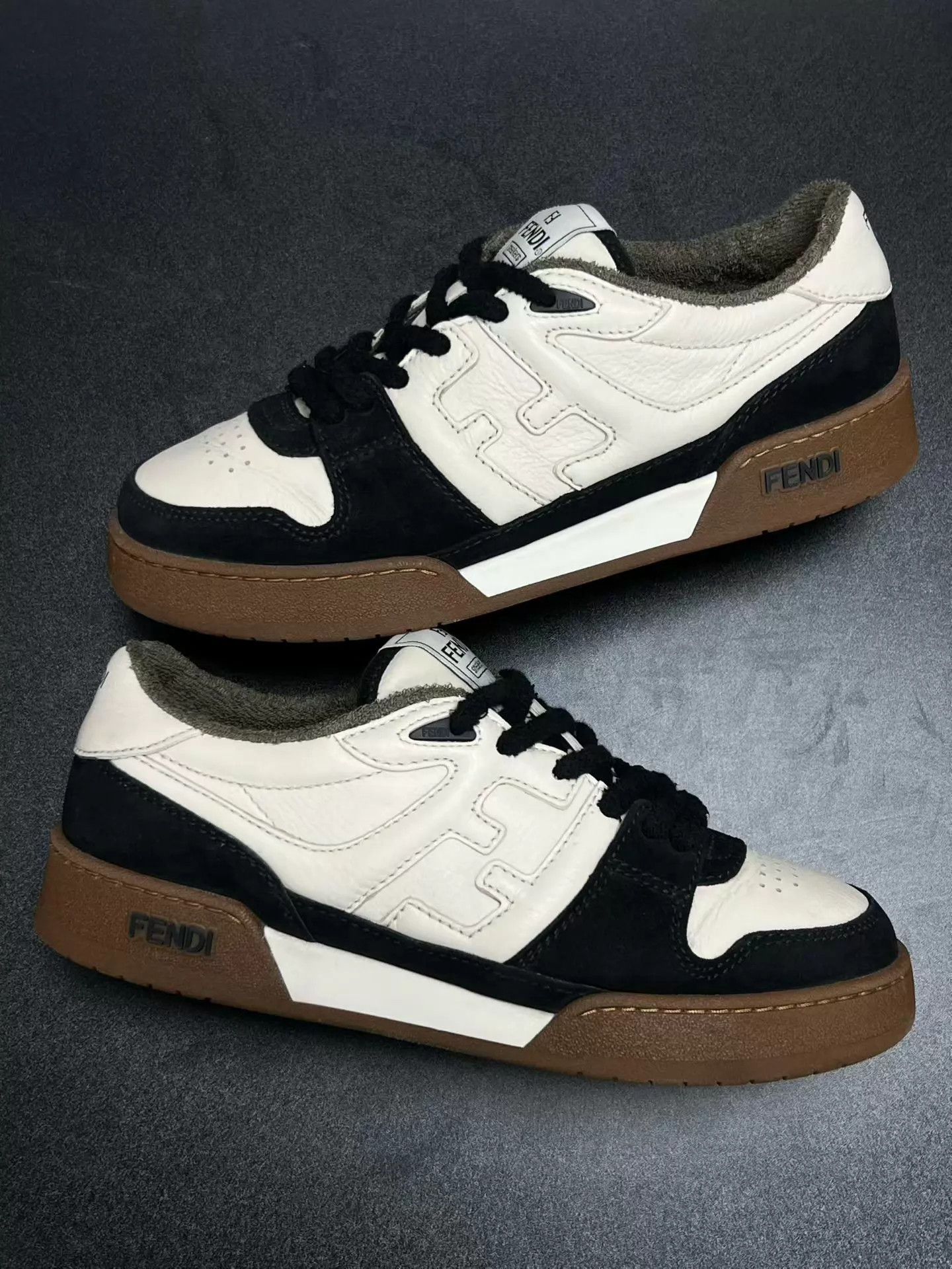 Fendi FENDI Match black and white colorblock size 40 Size US 7 / EU 40 - 5 Thumbnail