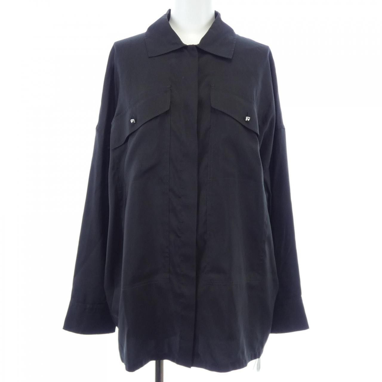 Hermes Hermes Hermes Silk Shirt Textile Dress Shirt DUTY FREE for USA Size ONE SIZE - 1 Thumbnail