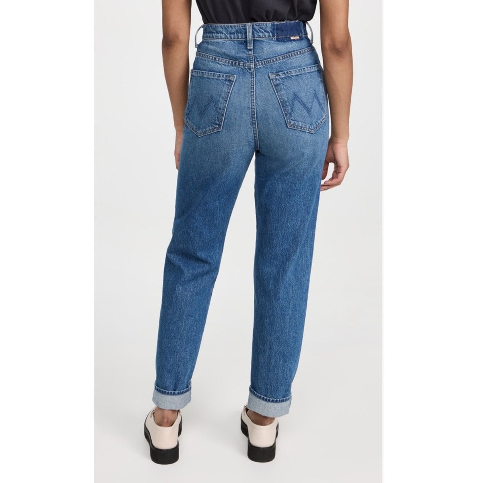 MOTHER NEW MOTHER SUPERIOR The Tune Up Hover Cuff Jean - 25 - $258 Size 25" / US 0 / IT 36 - 5 Thumbnail