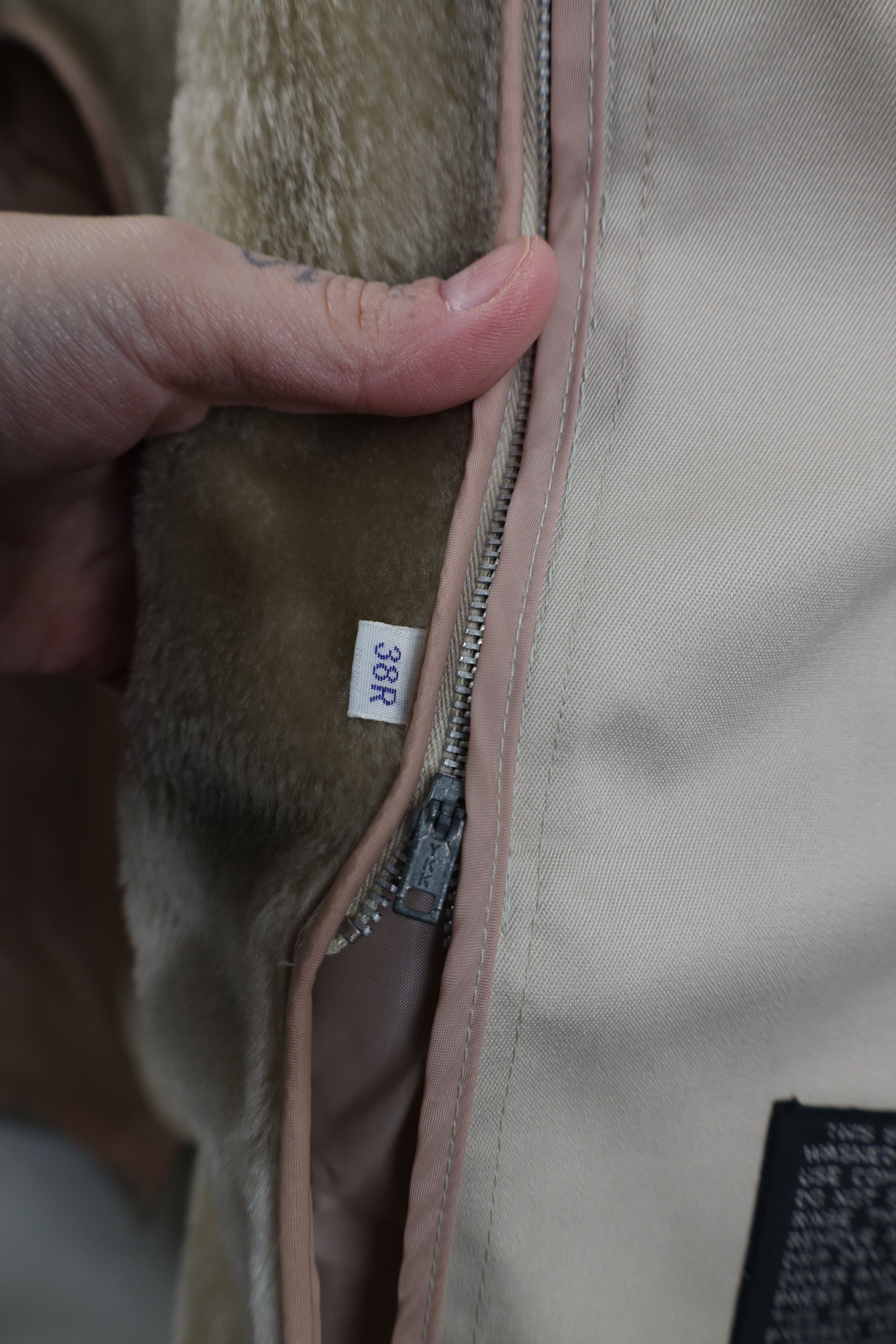 Vintage Vintage 70s Streetwear Trench Coat Rain Jacket Stone Beige Size US L / EU 52-54 / 3 - 11 Thumbnail
