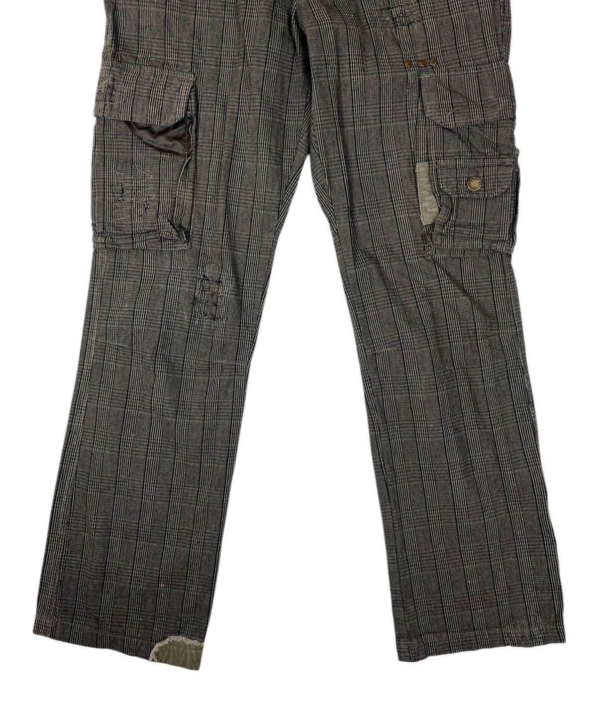 Japanese Brand Japanese Brand Rough Soul Cargo Distress Style Pants Size US 34 / EU 50 - 4 Thumbnail