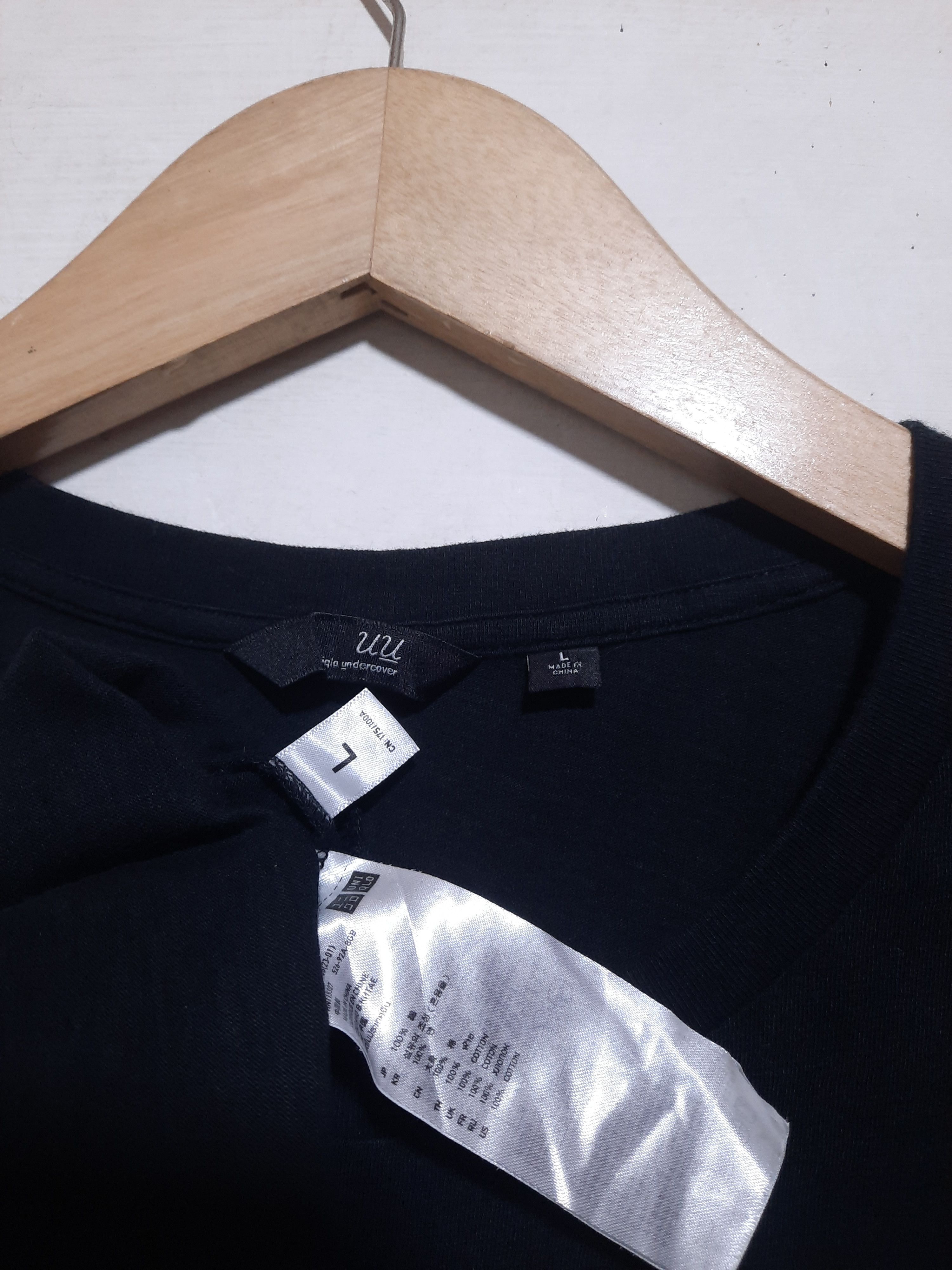 Undercover × Uniqlo Uniqlo x Undercover Hijoe Raglan Tshirt Size US L / EU 52-54 / 3 - 3 Thumbnail