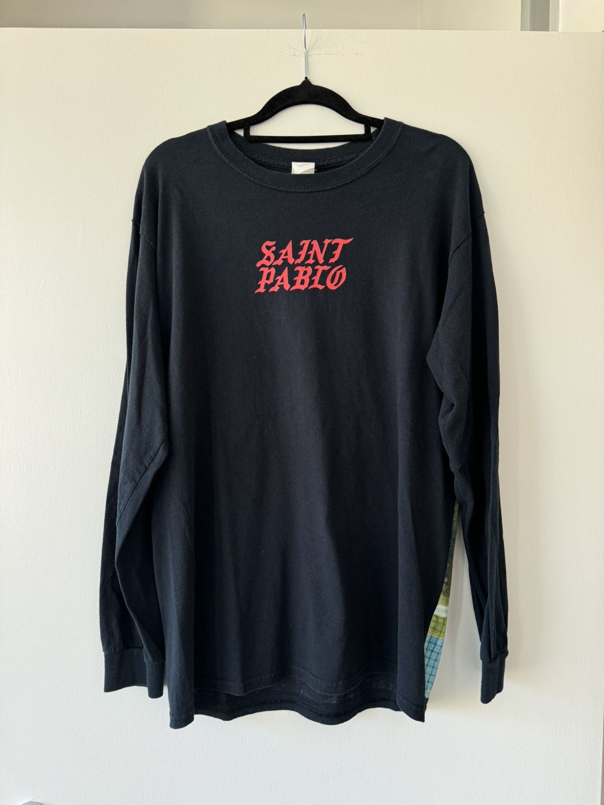 Kanye West Kanye West Saint Pablo Kim Kardashian Tour L/S Tee Black Size US M / EU 48-50 / 2 - 3 Thumbnail